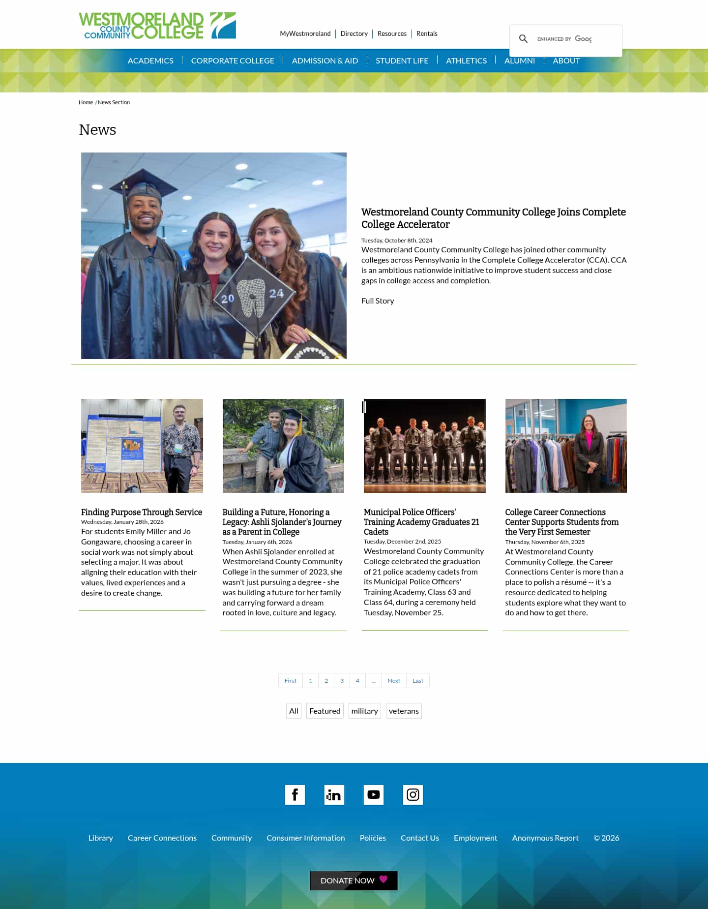 Latest website image capture