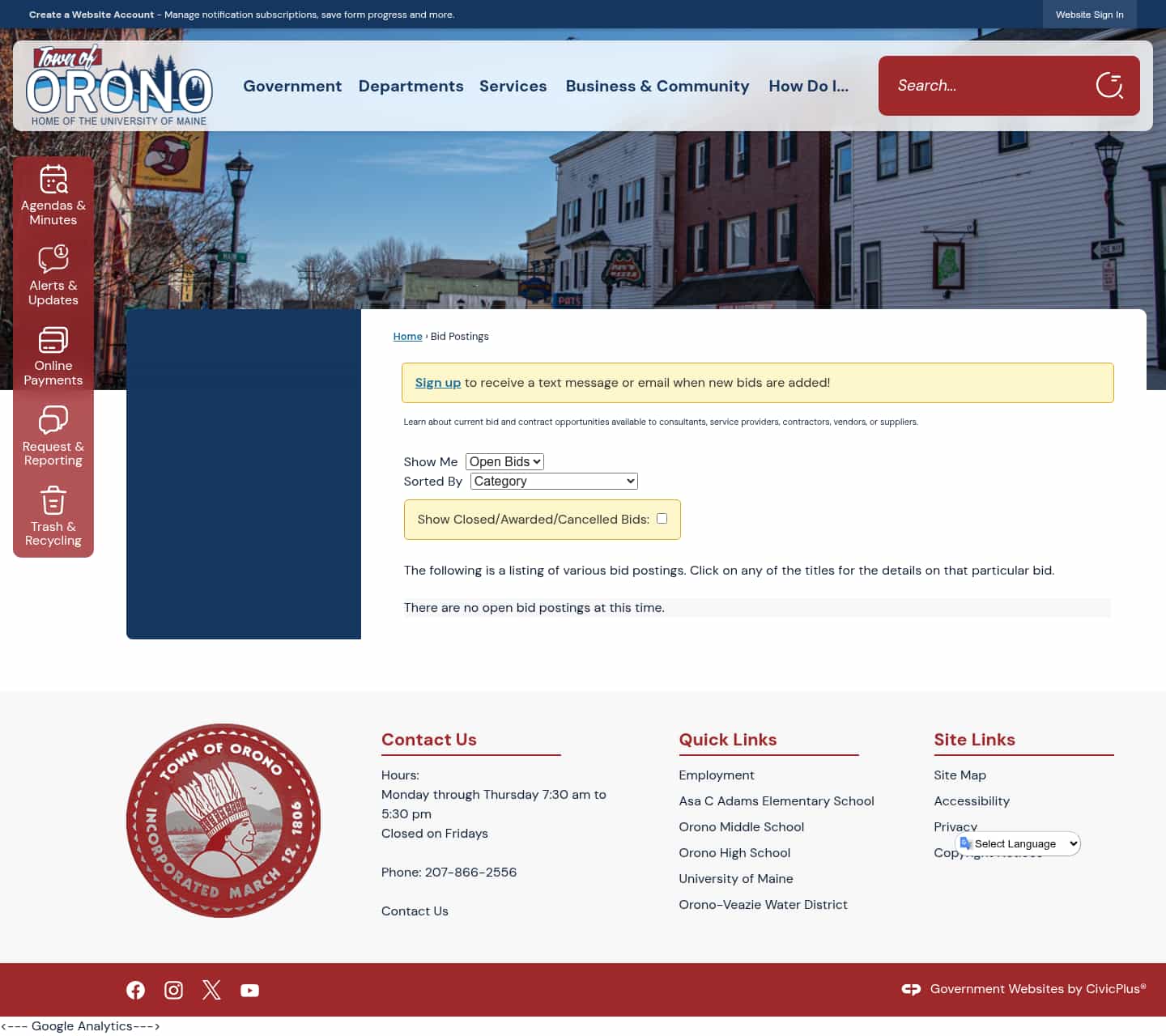 Latest website image capture