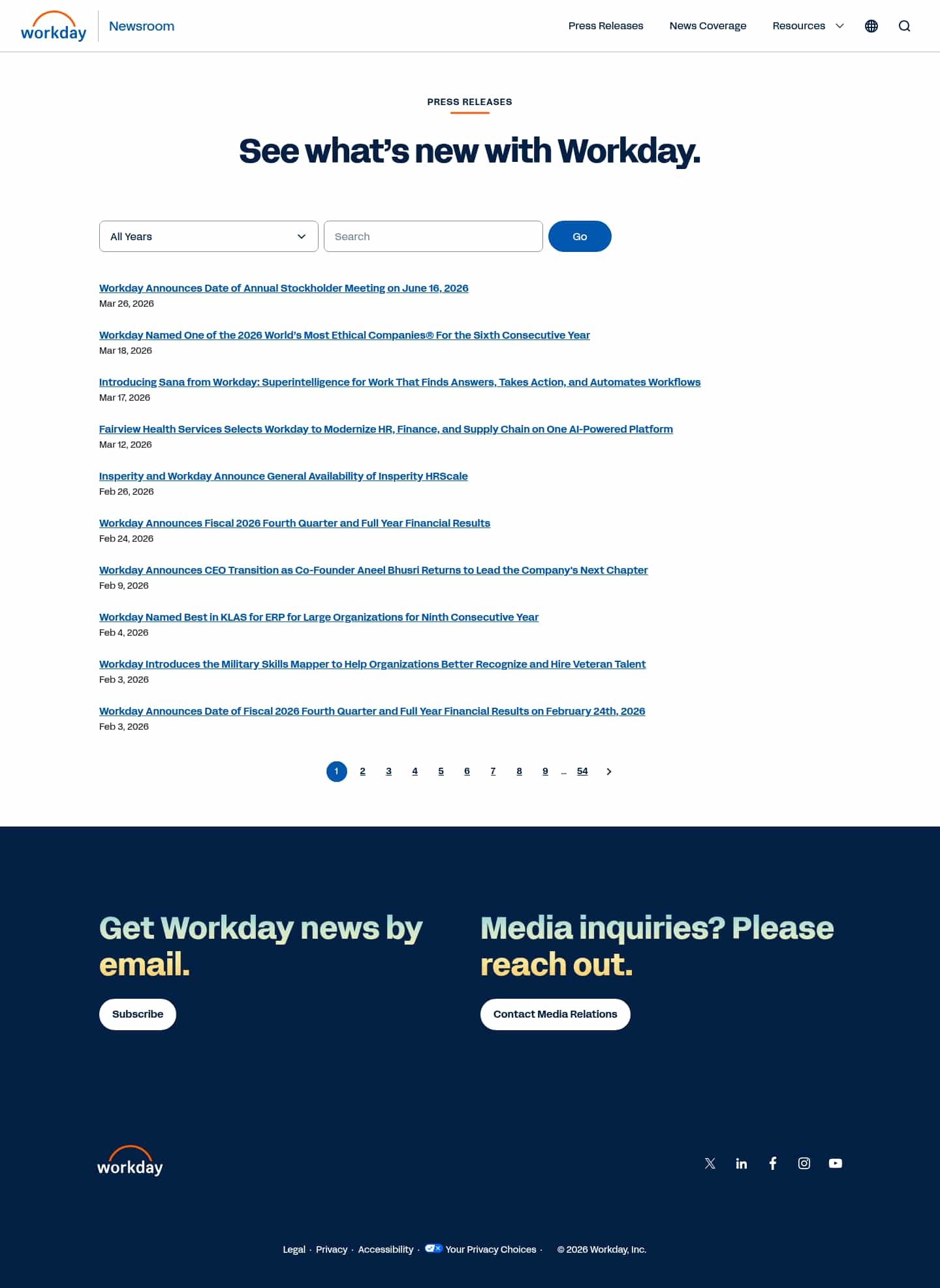 Latest website image capture