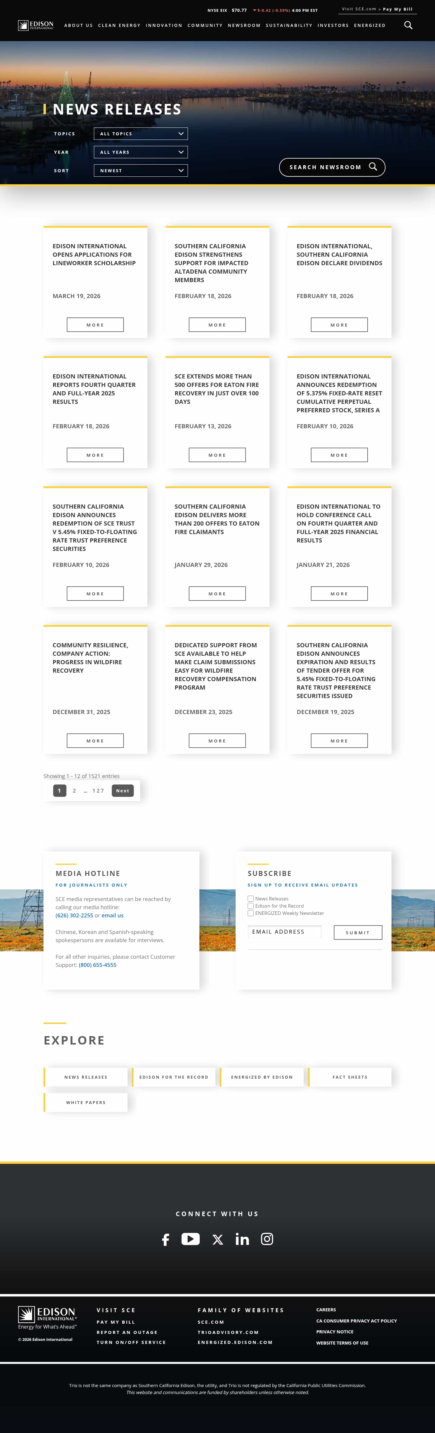 Latest website image capture