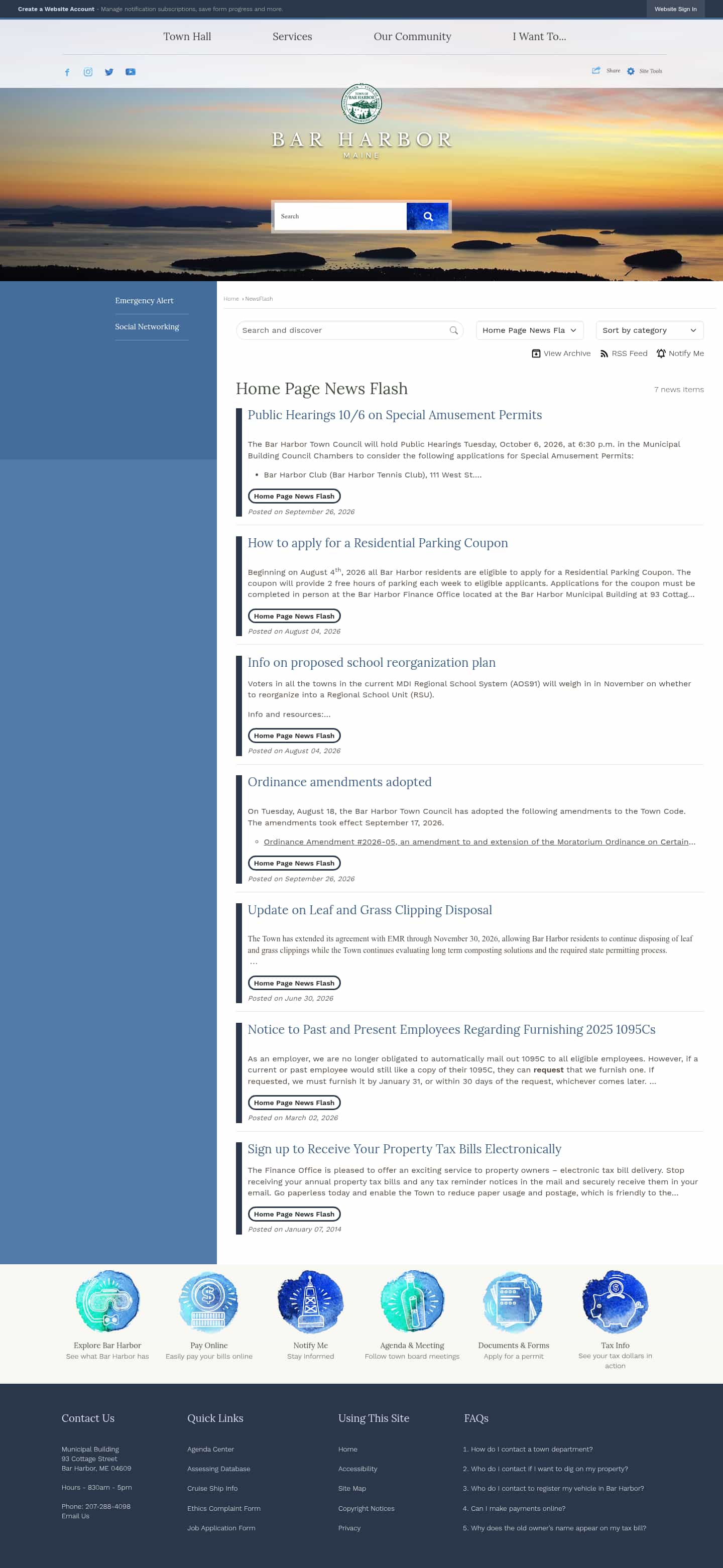 Latest website image capture