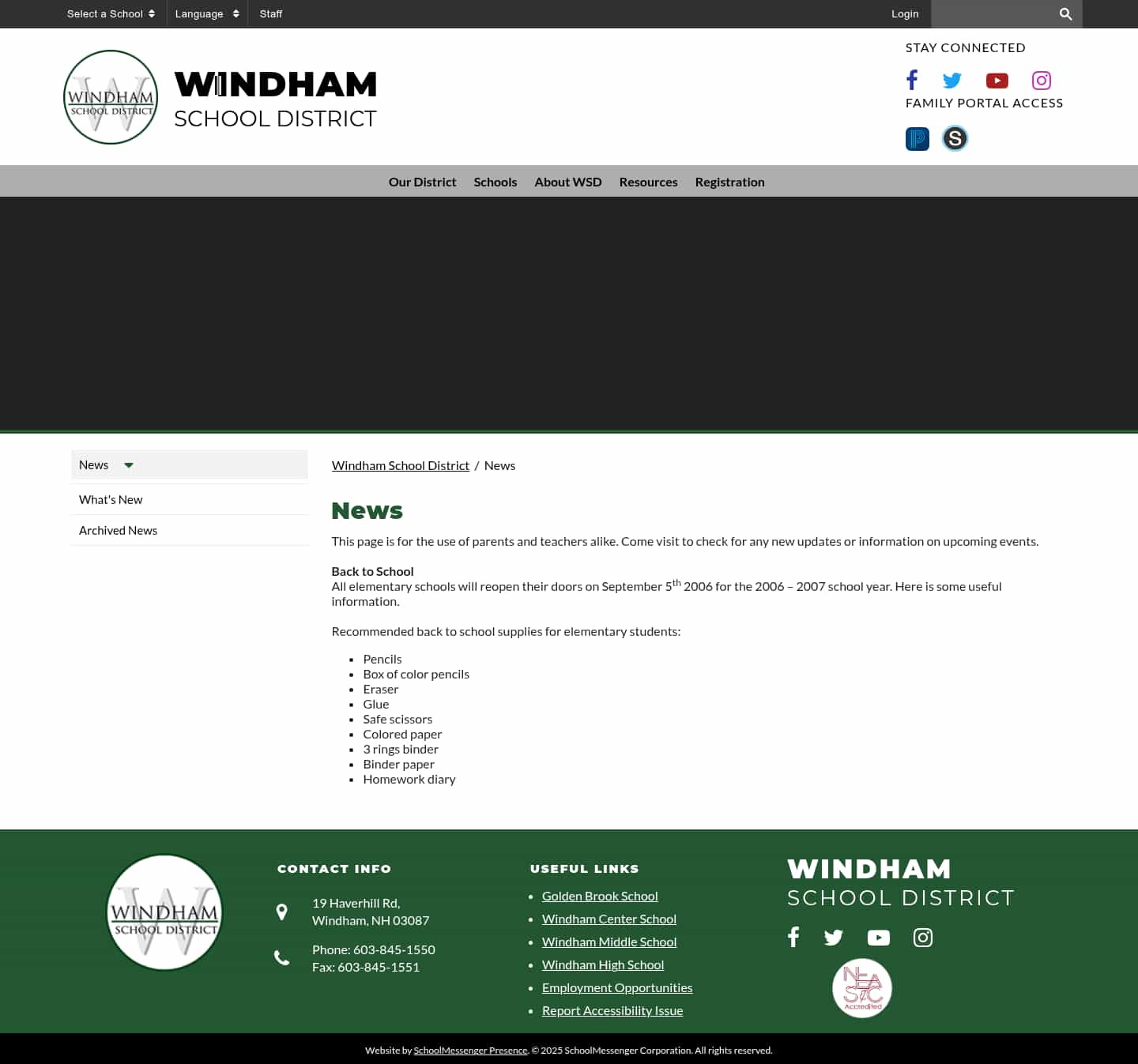 Latest website image capture