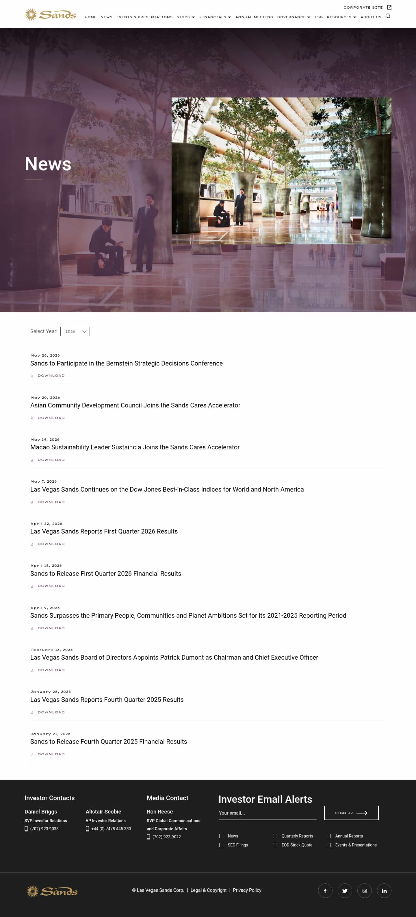 Latest website image capture