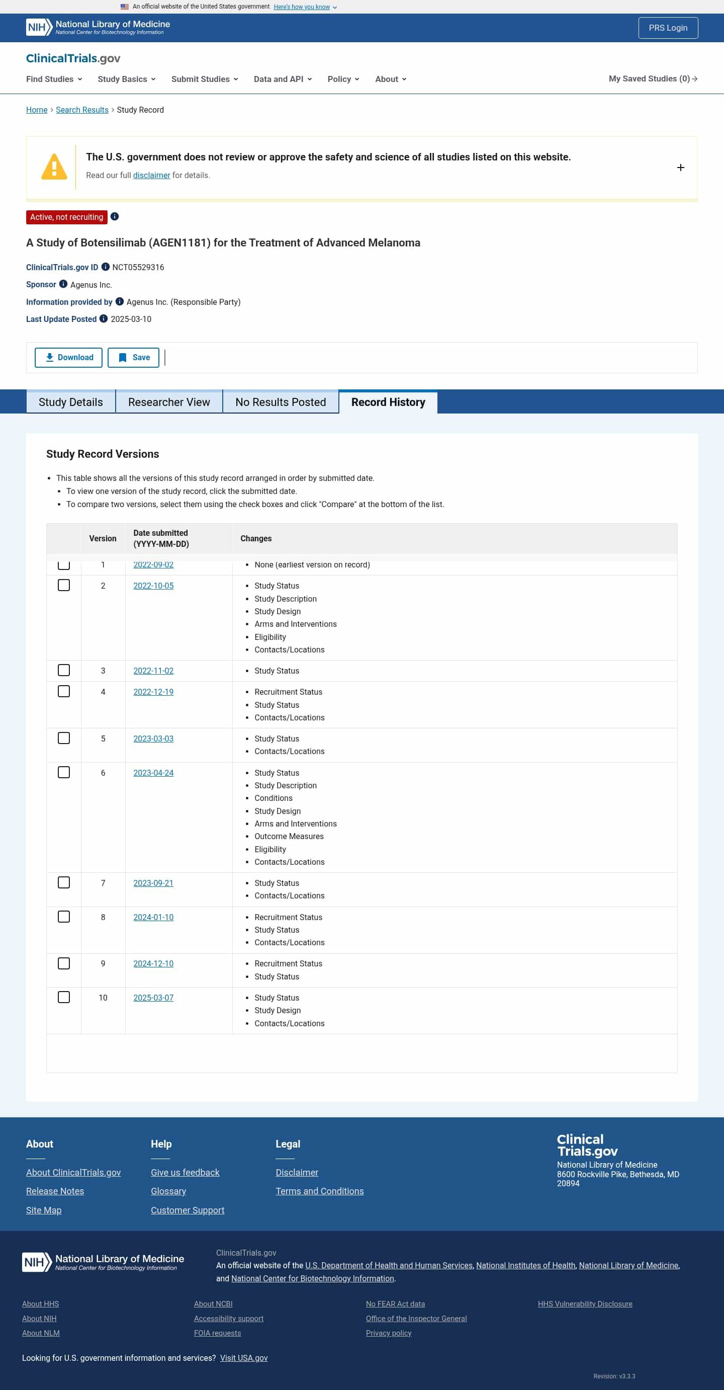 Latest website image capture