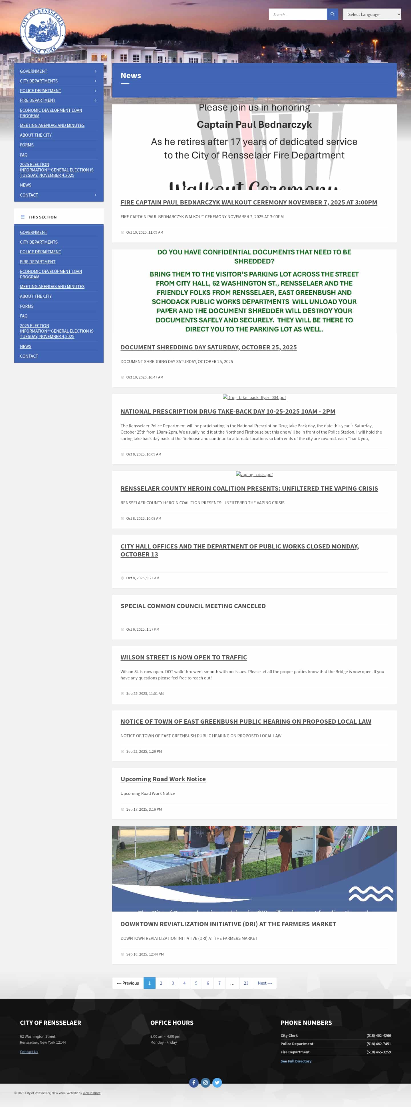 Latest website image capture