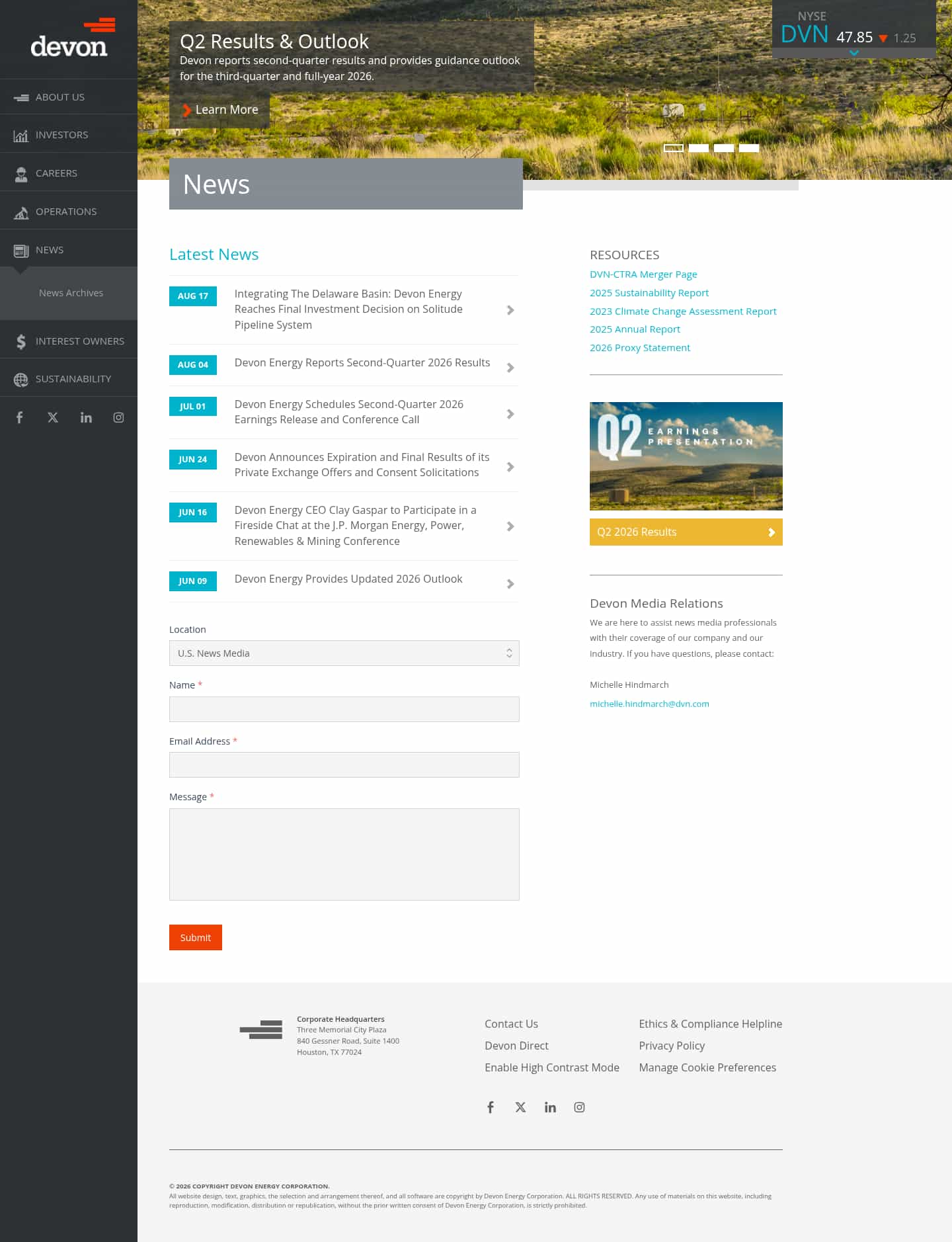 Latest website image capture