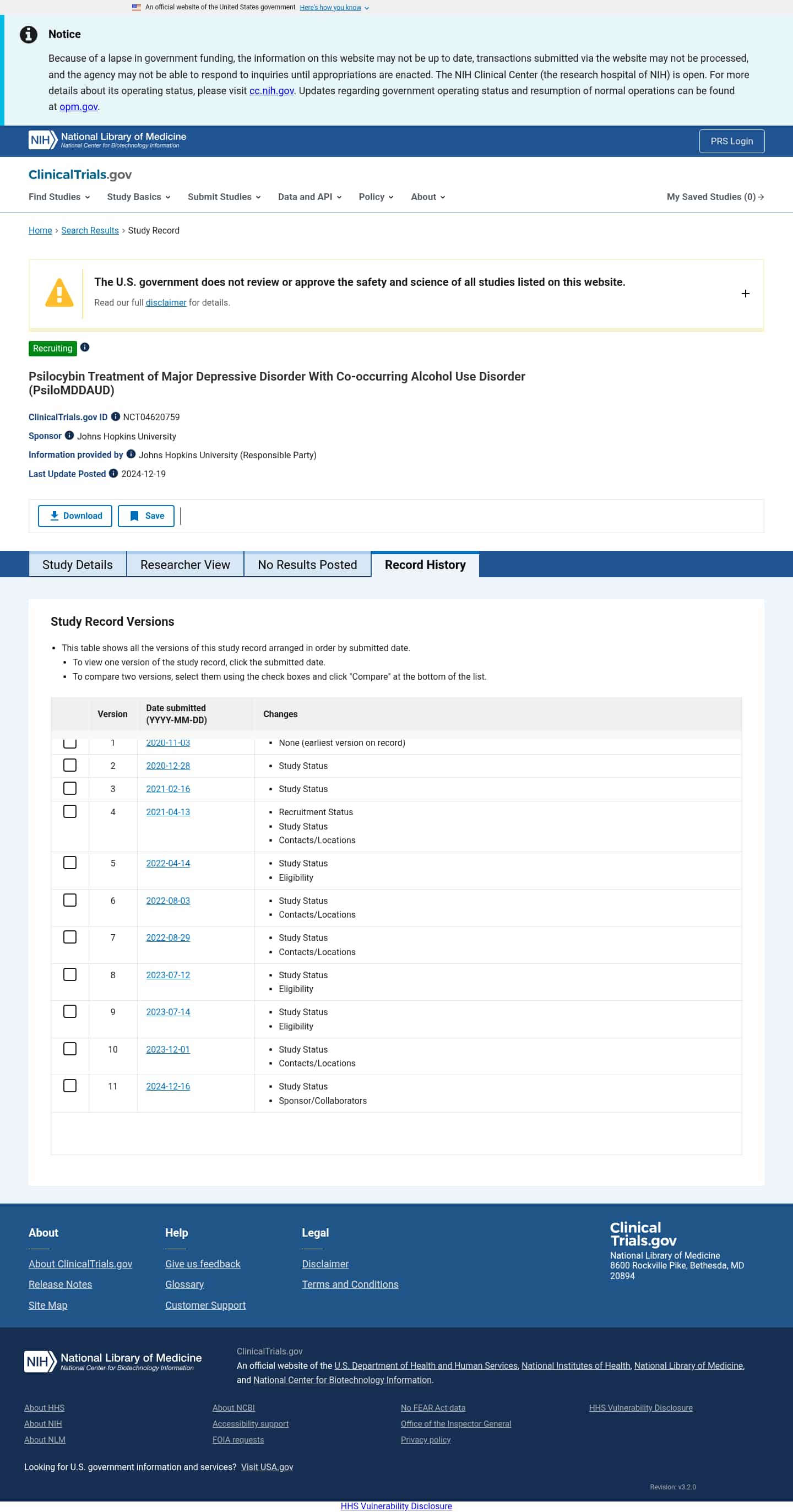 Latest website image capture