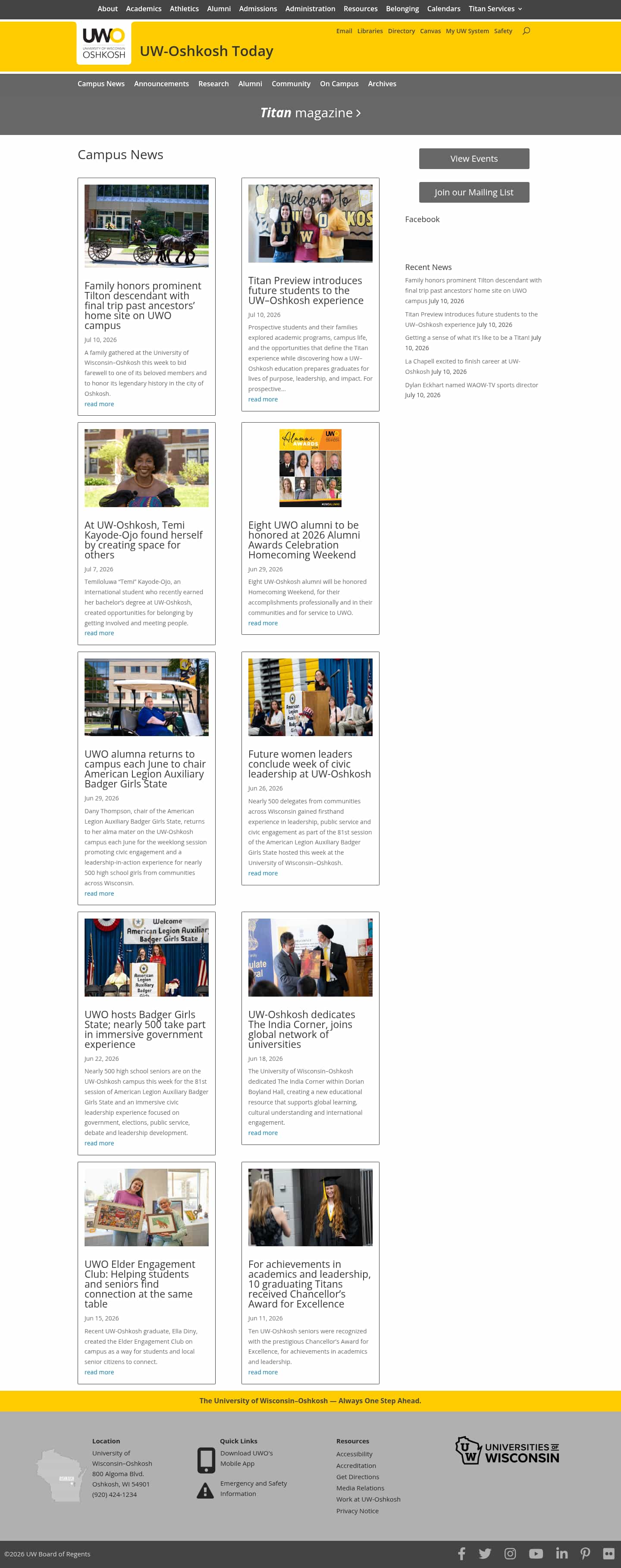 Latest website image capture
