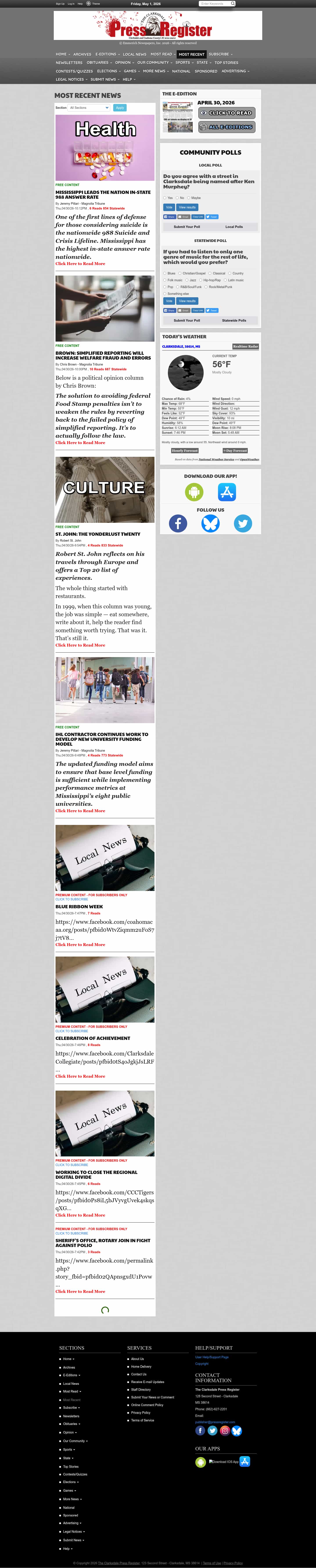 Latest website image capture