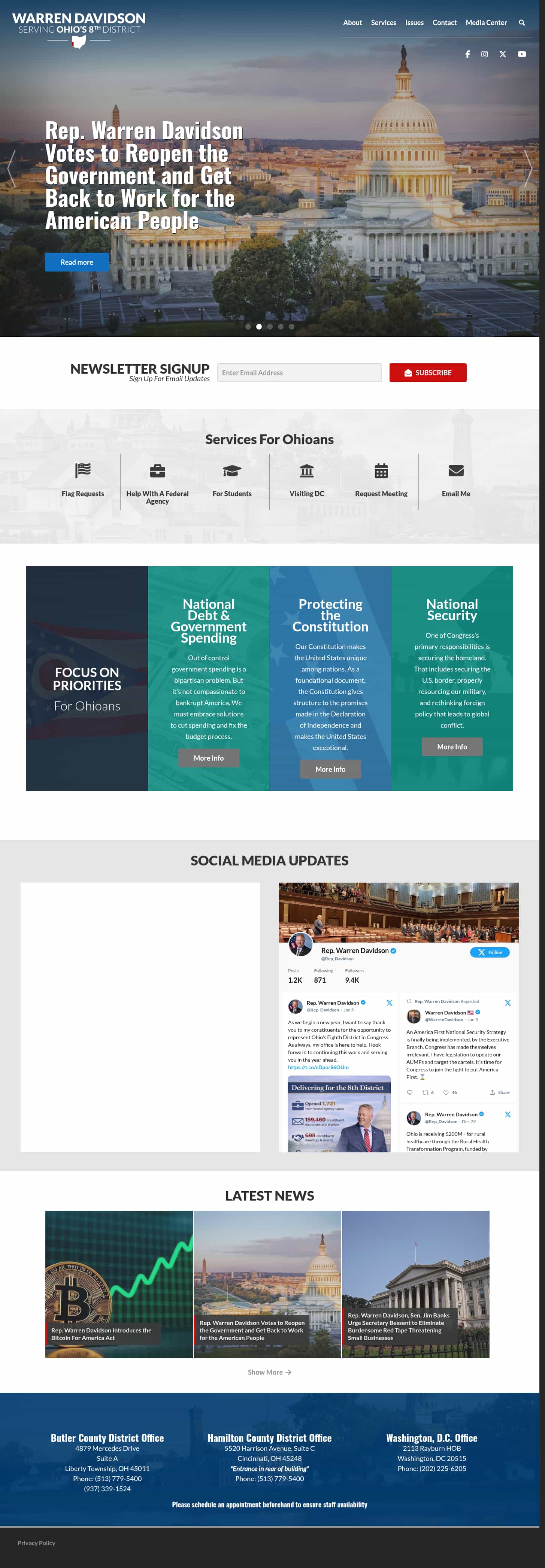Latest website image capture