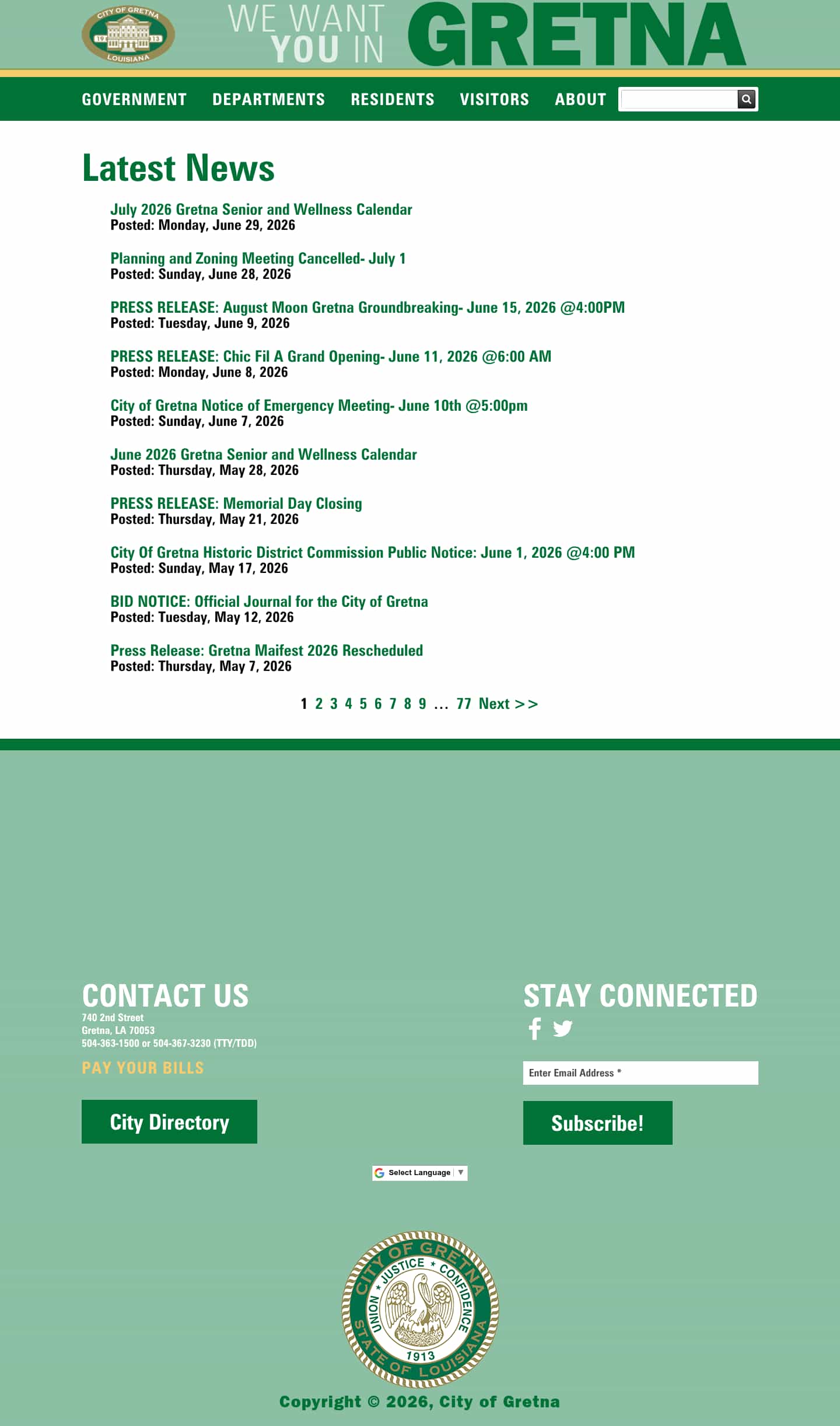 Latest website image capture