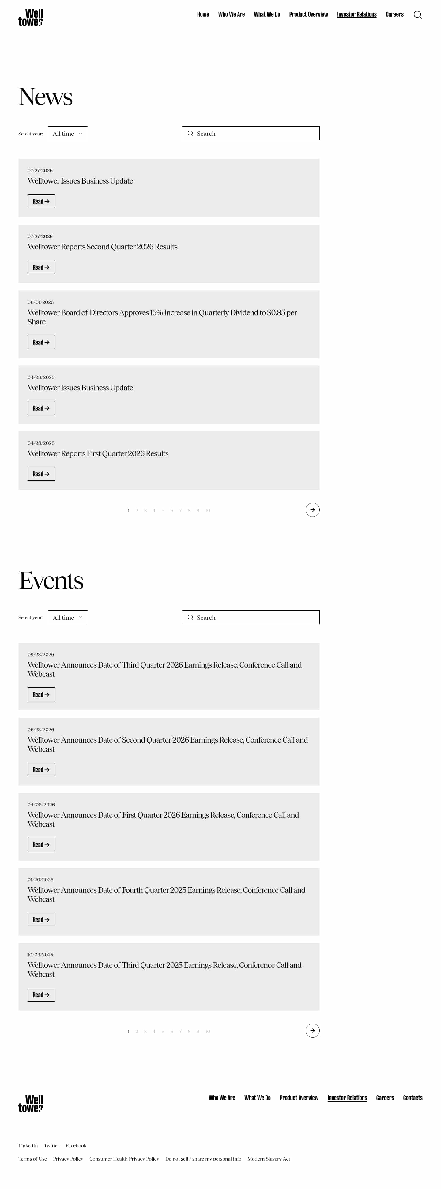 Latest website image capture