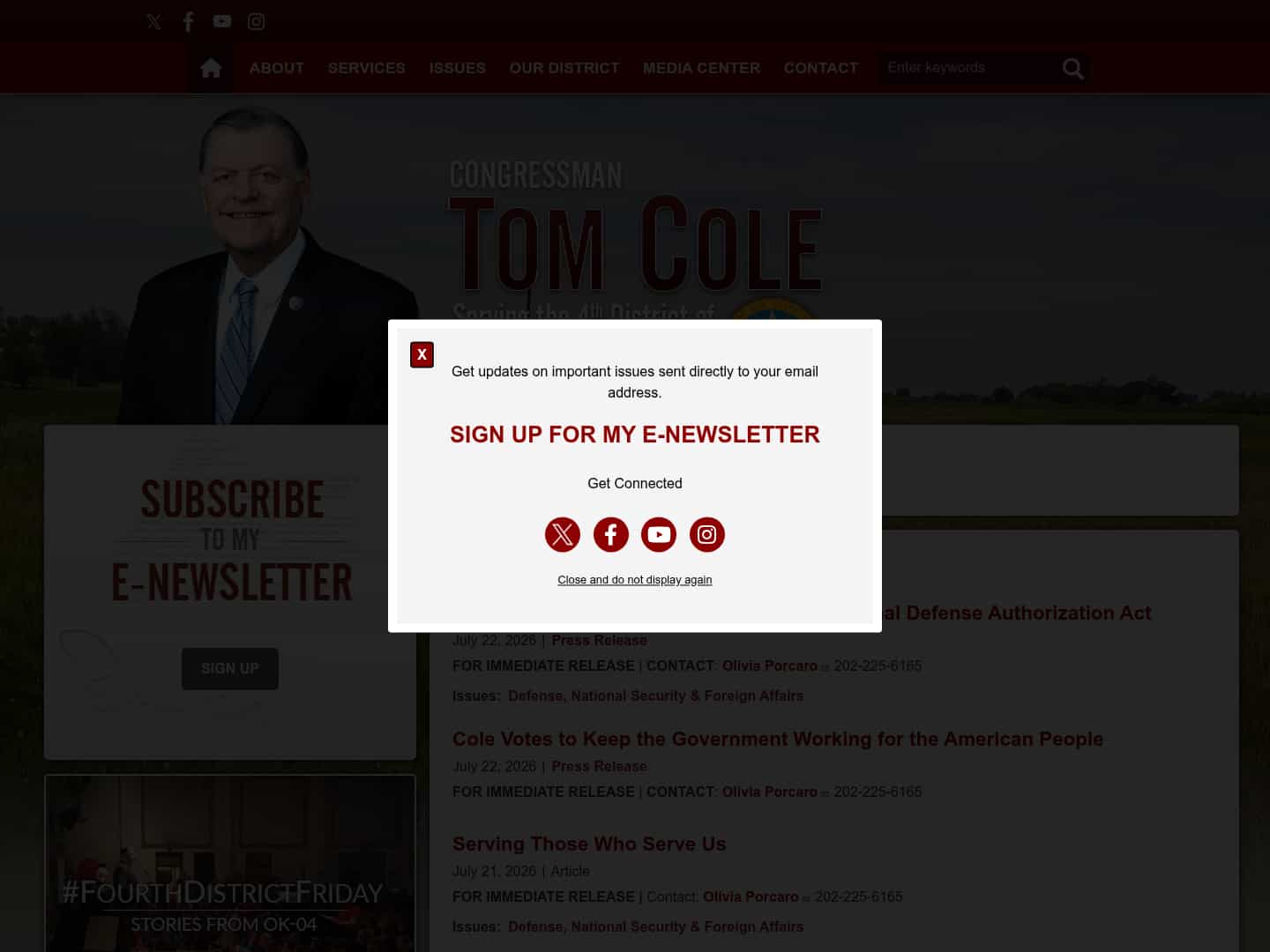Latest website image capture