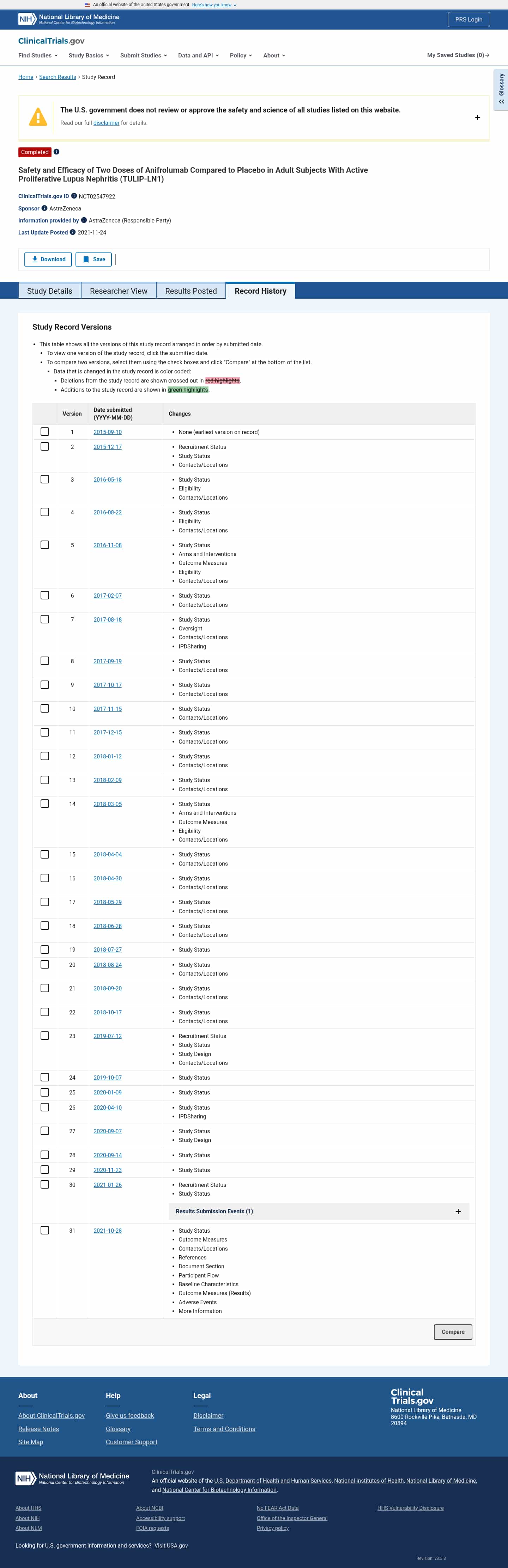 Latest website image capture