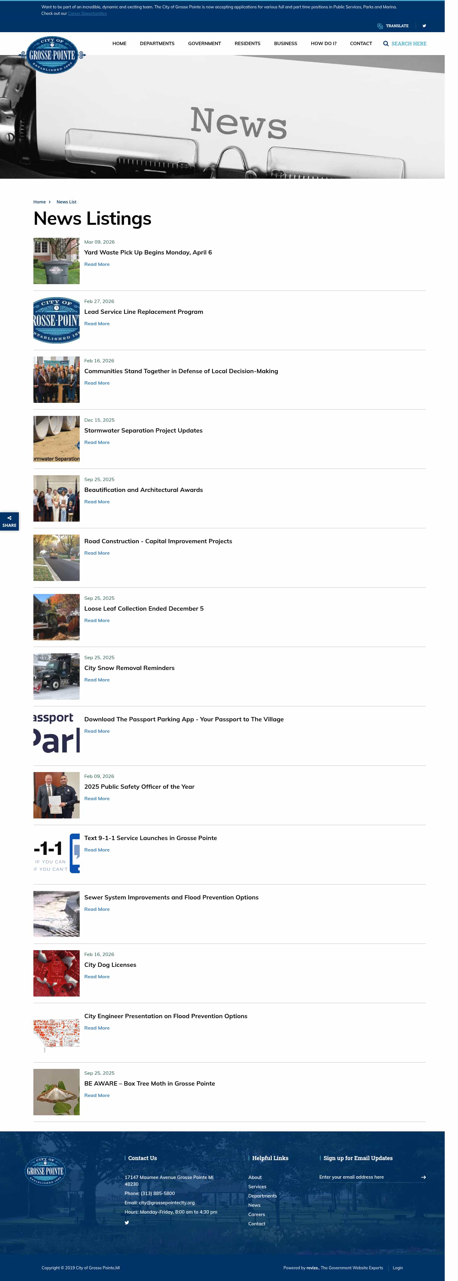 Latest website image capture