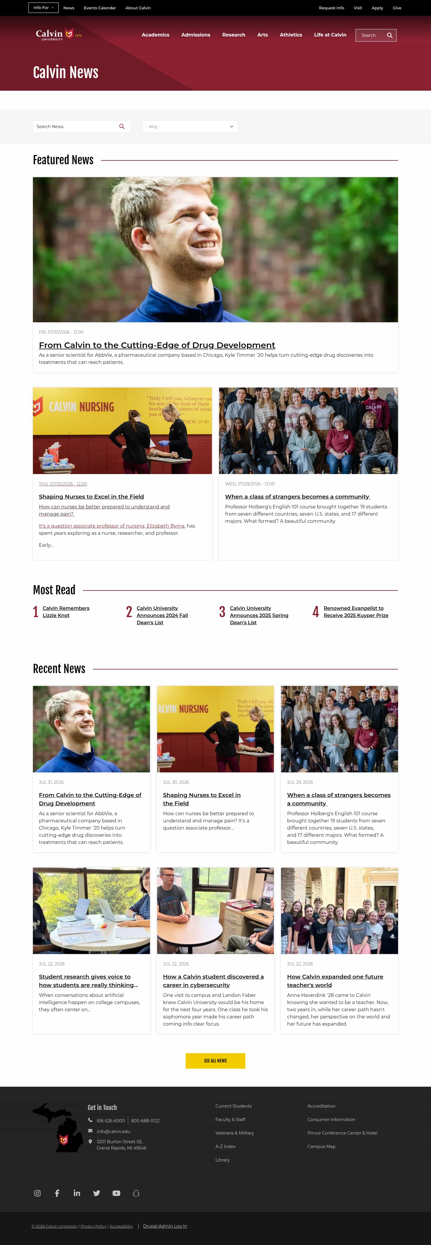 Latest website image capture
