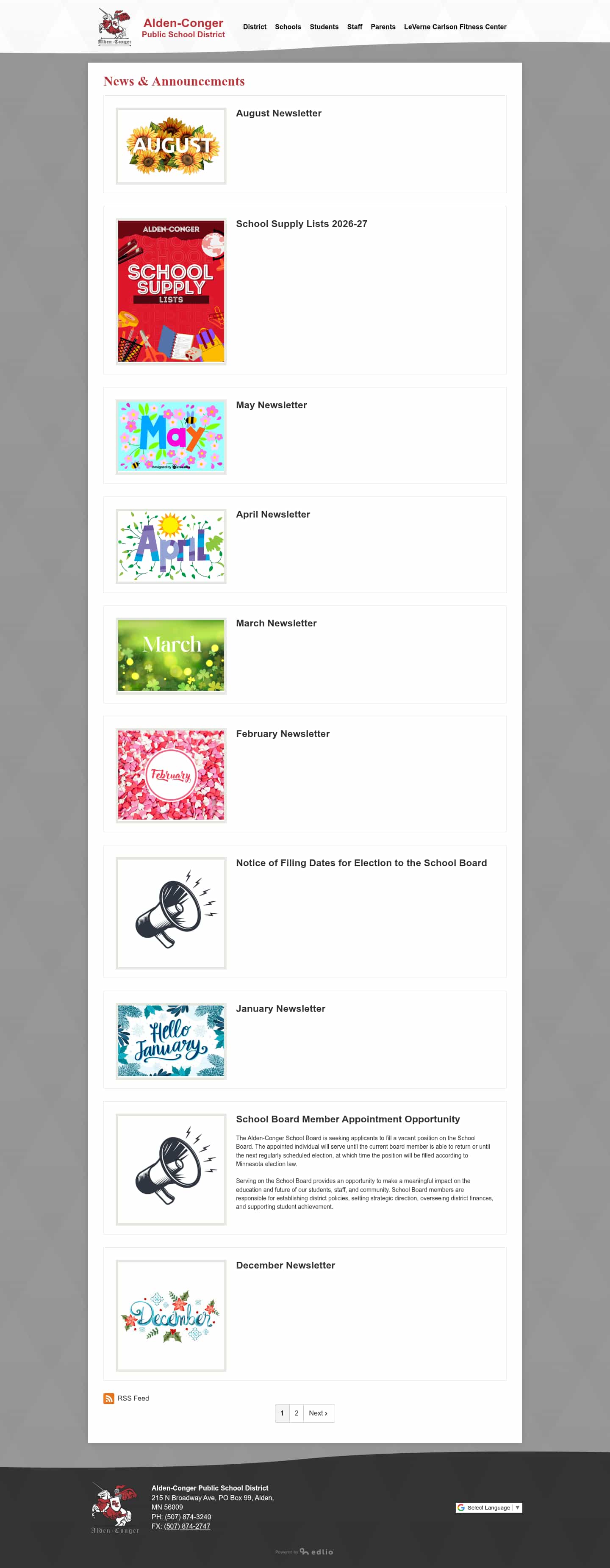 Latest website image capture