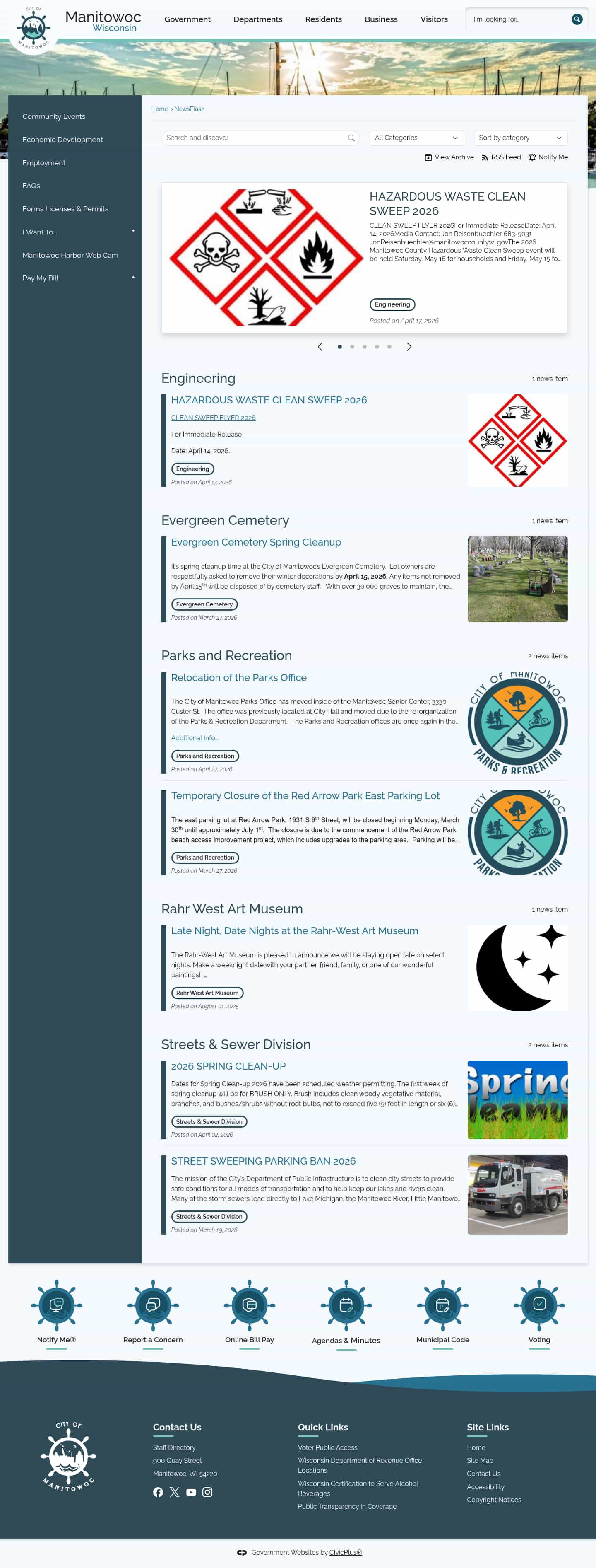 Latest website image capture