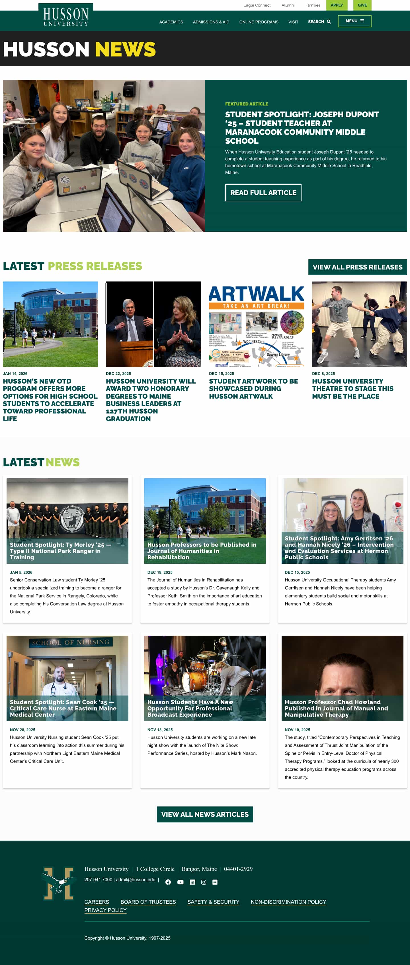 Latest website image capture