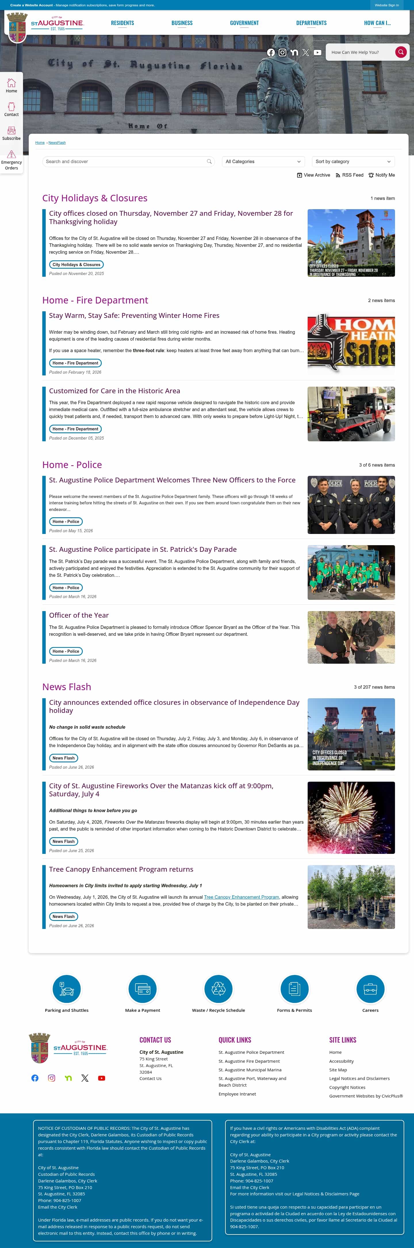 Latest website image capture