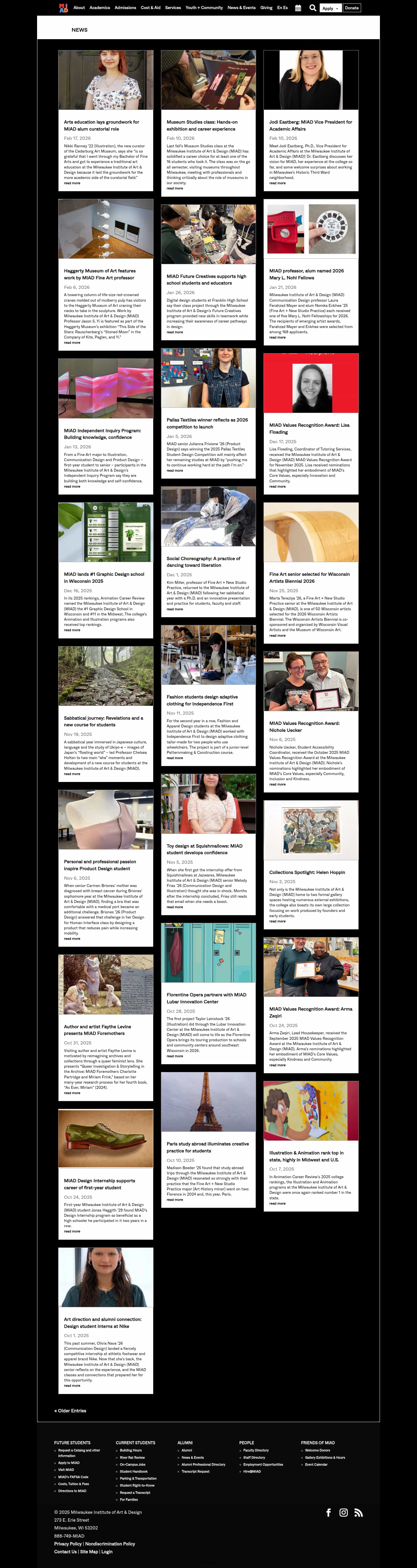 Latest website image capture