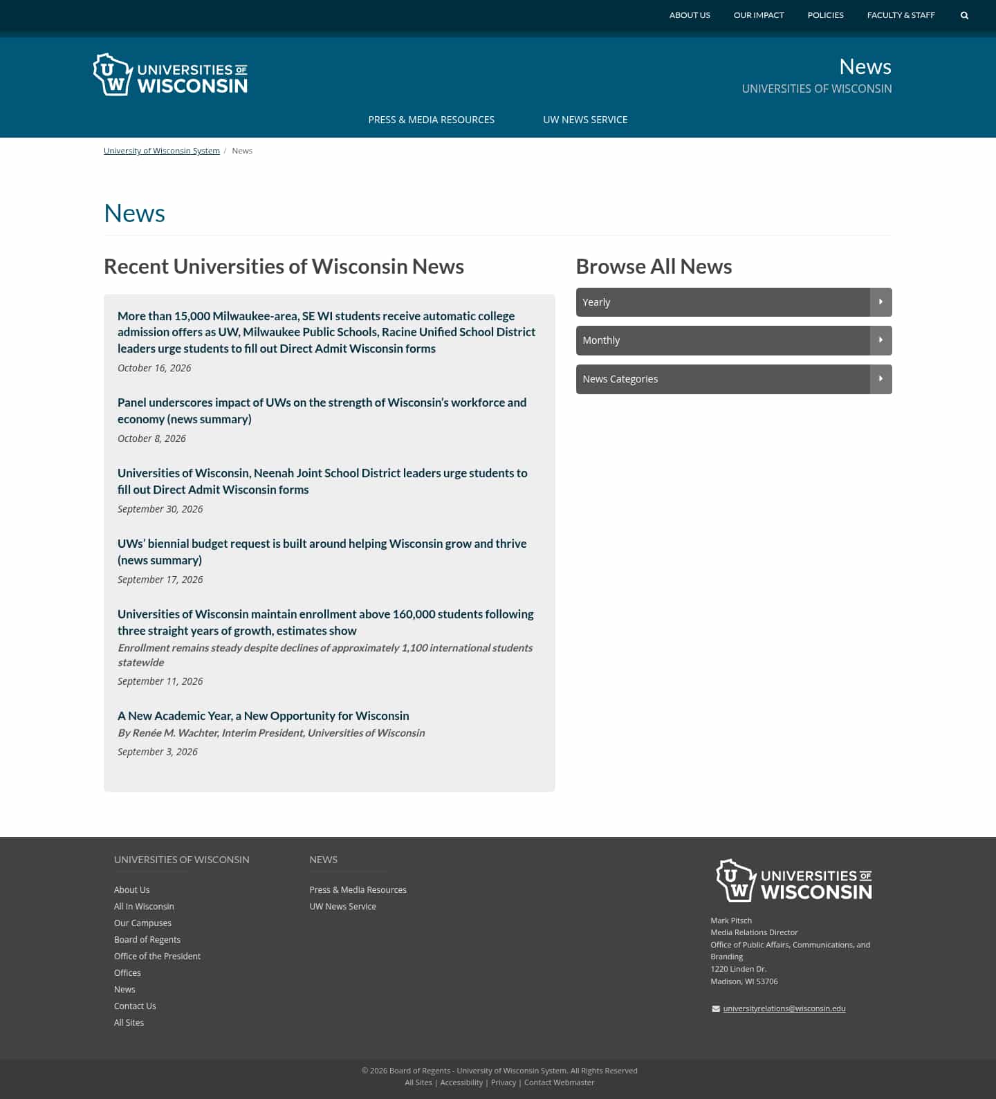 Latest website image capture