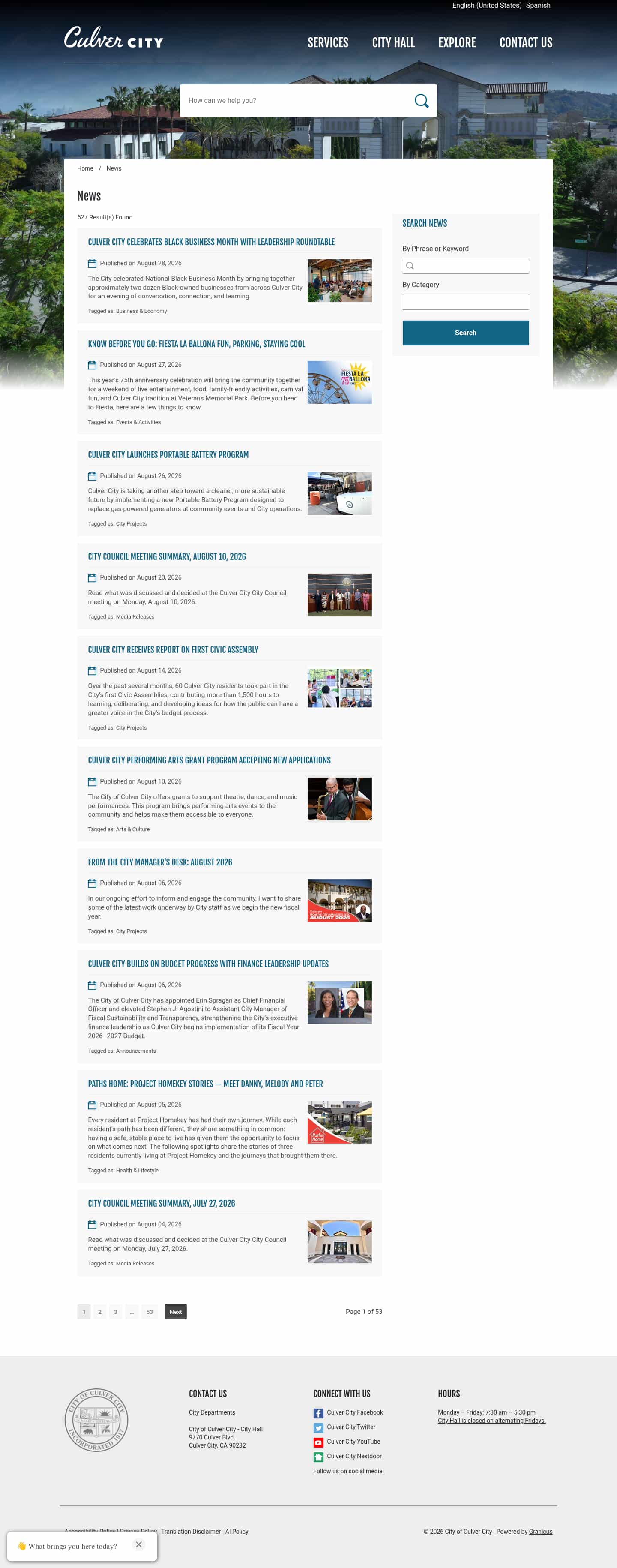 Latest website image capture