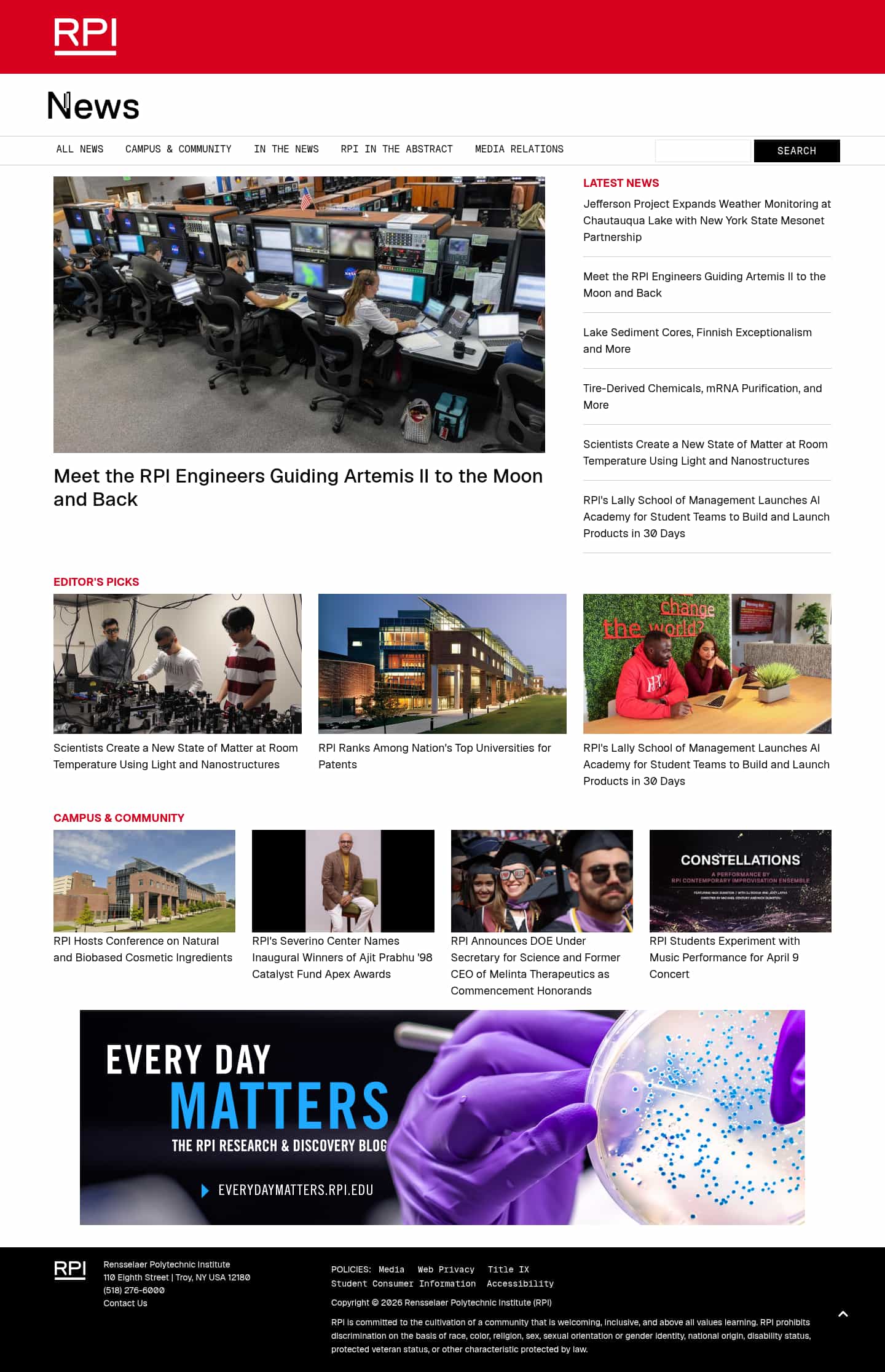 Latest website image capture