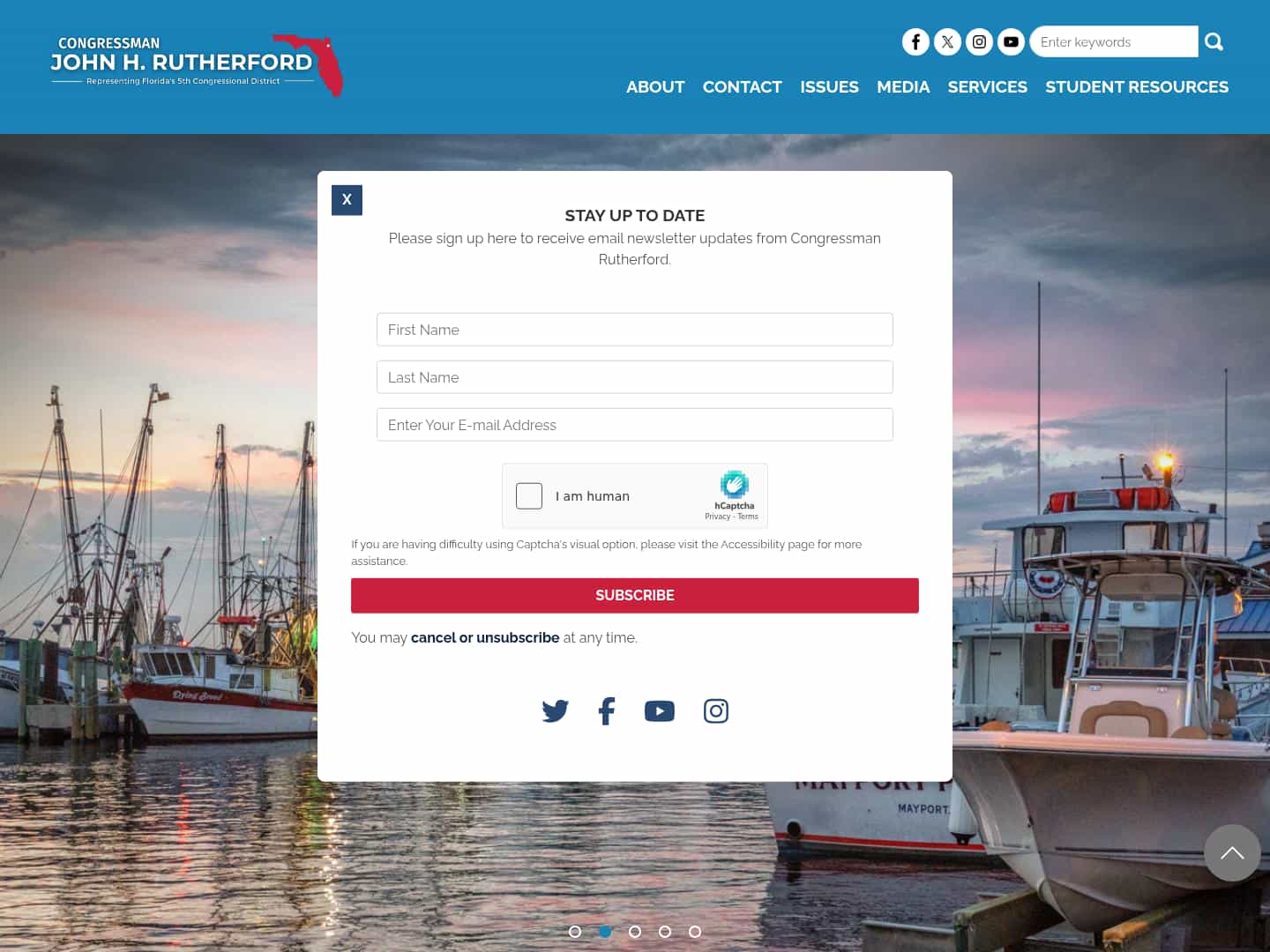 Latest website image capture