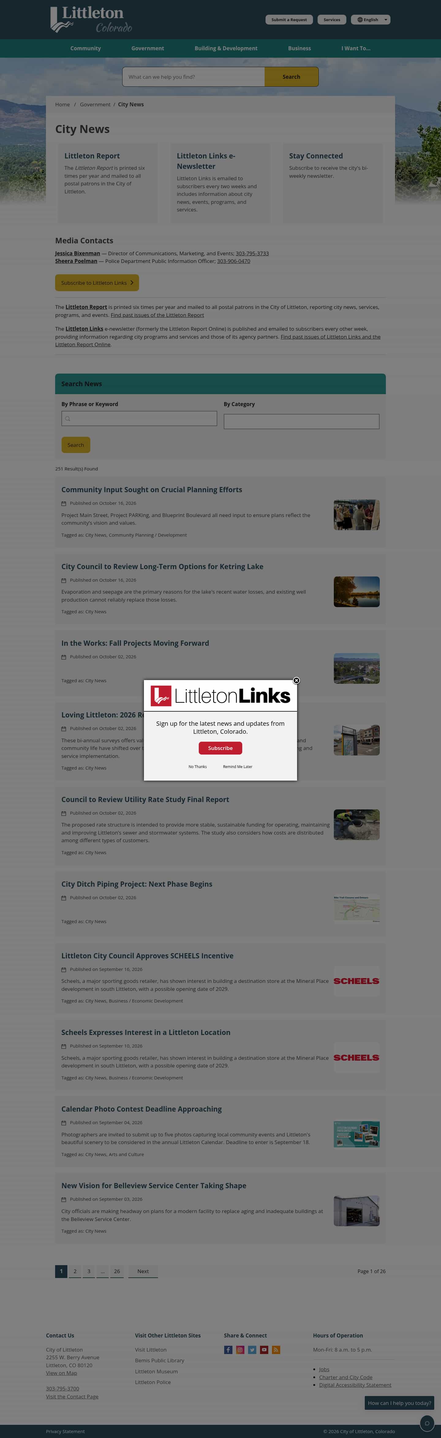 Latest website image capture