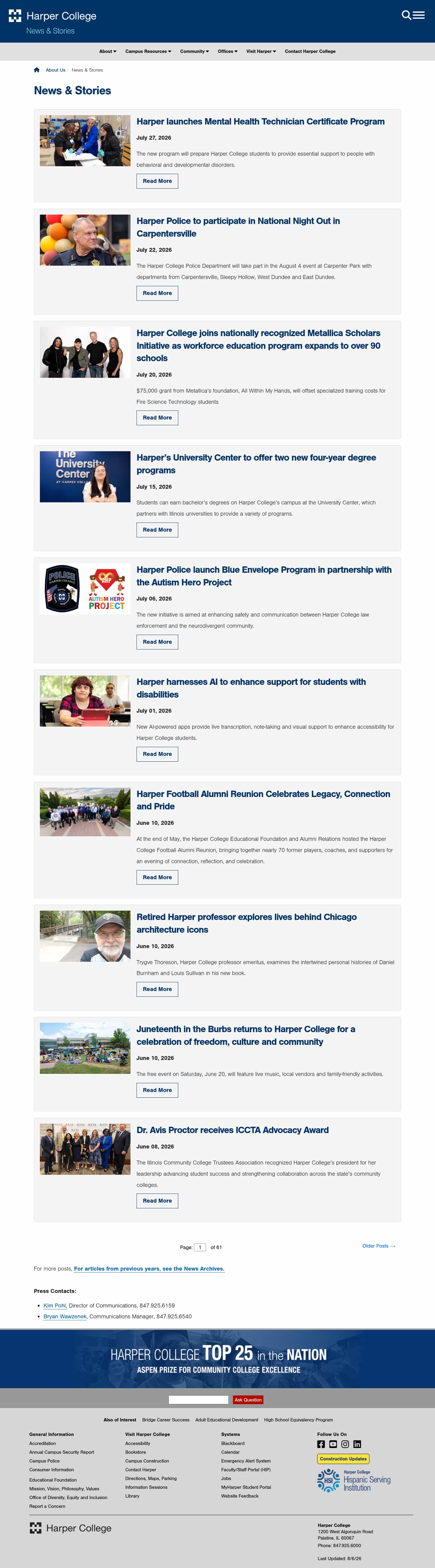 Latest website image capture