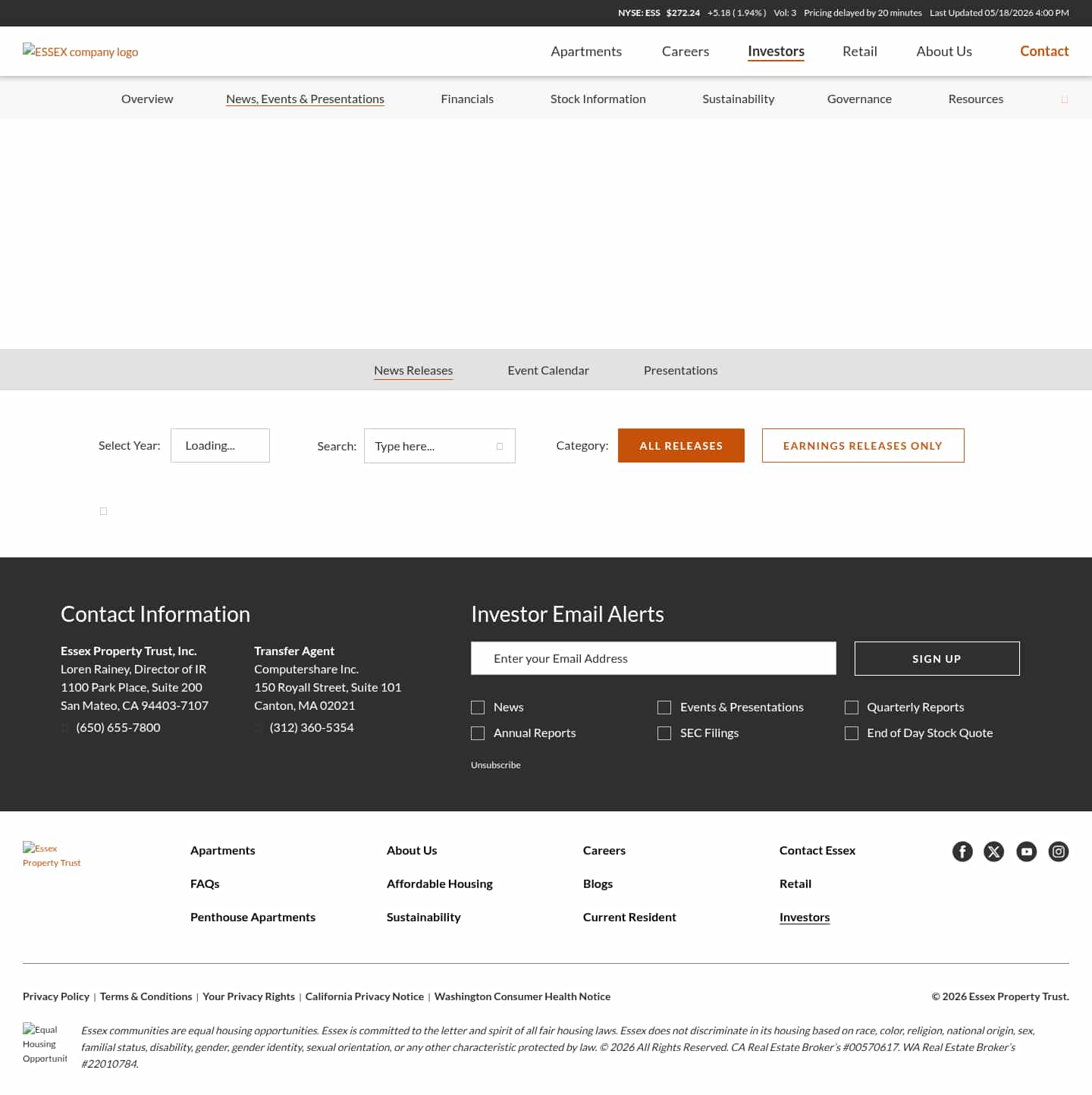 Latest website image capture