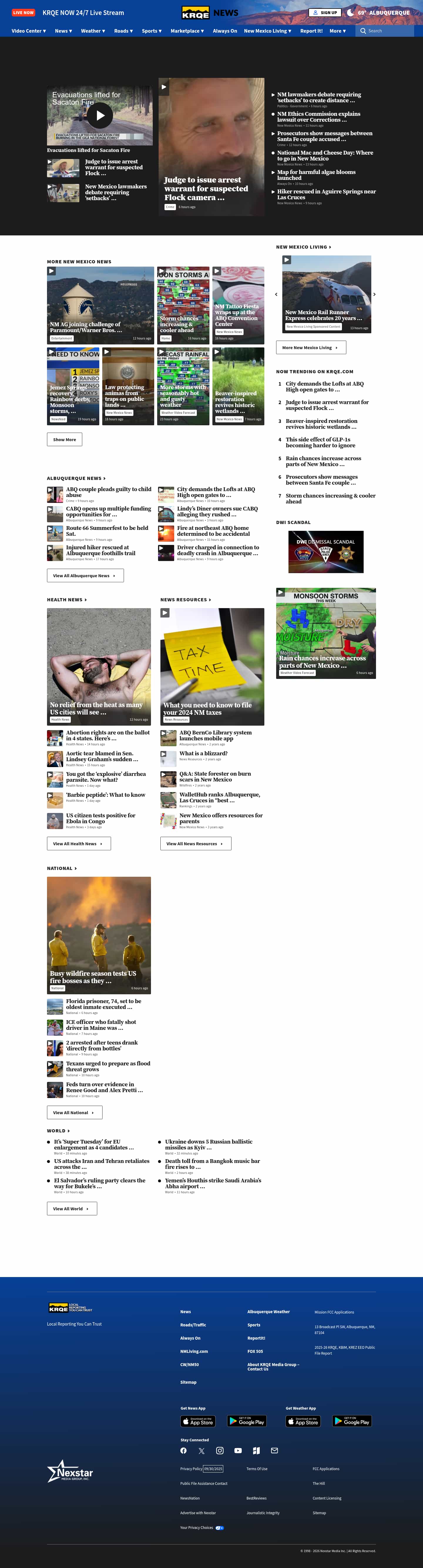 Latest website image capture