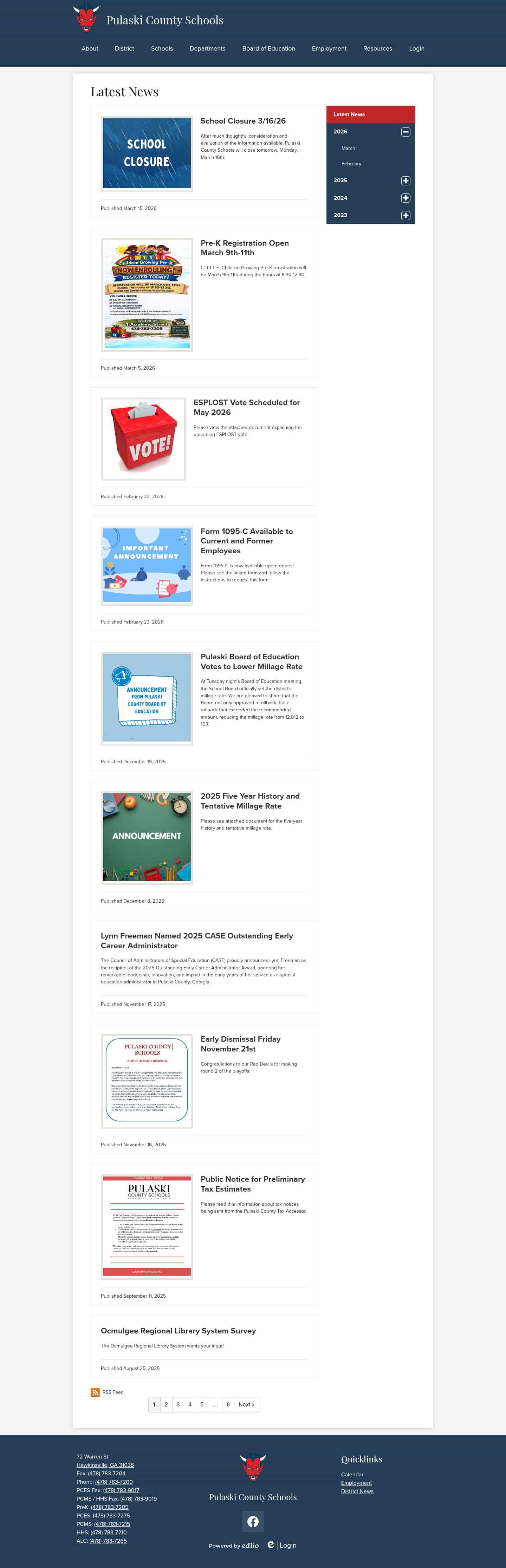 Latest website image capture