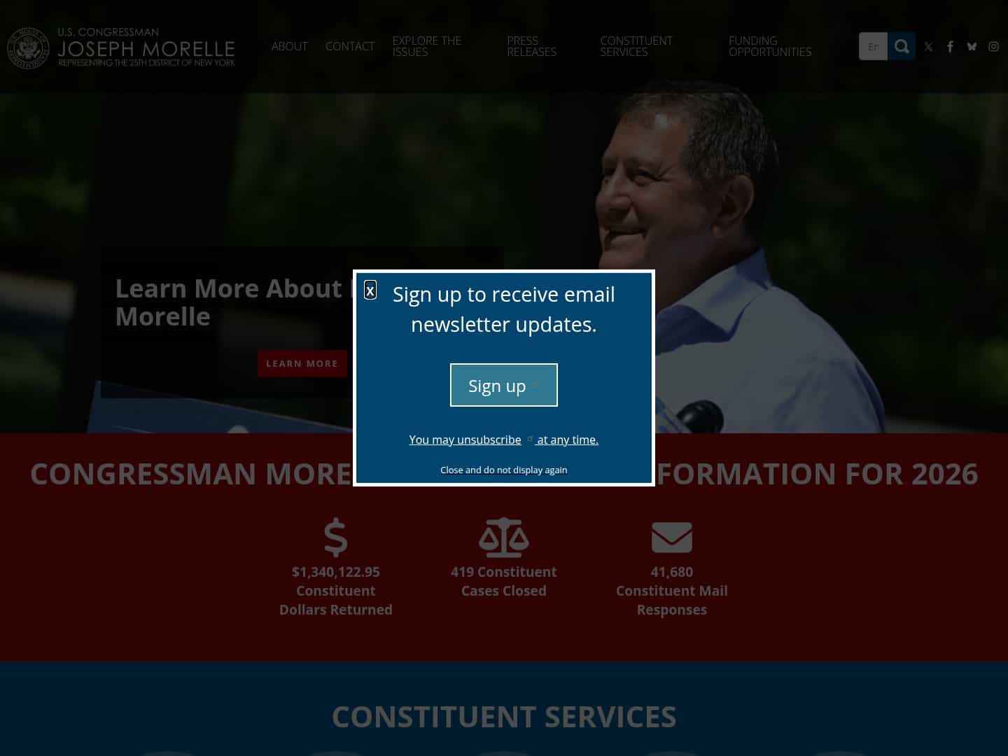 Latest website image capture