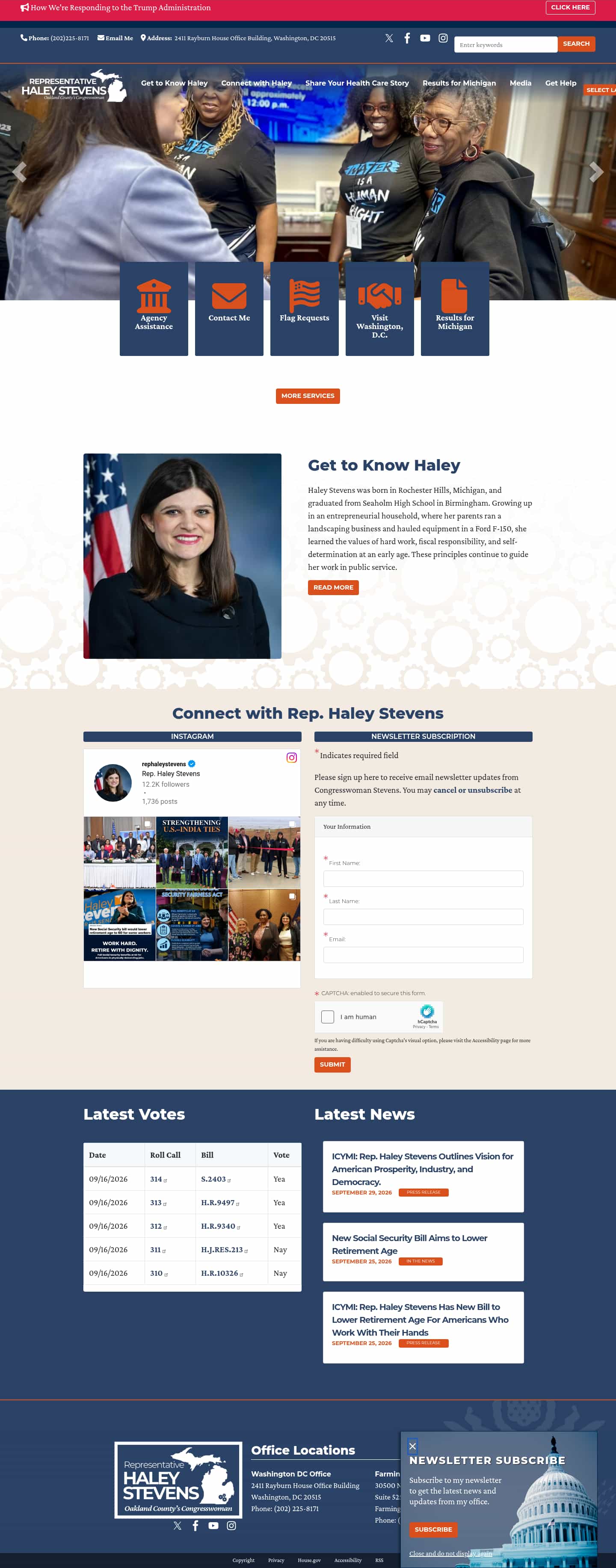 Latest website image capture