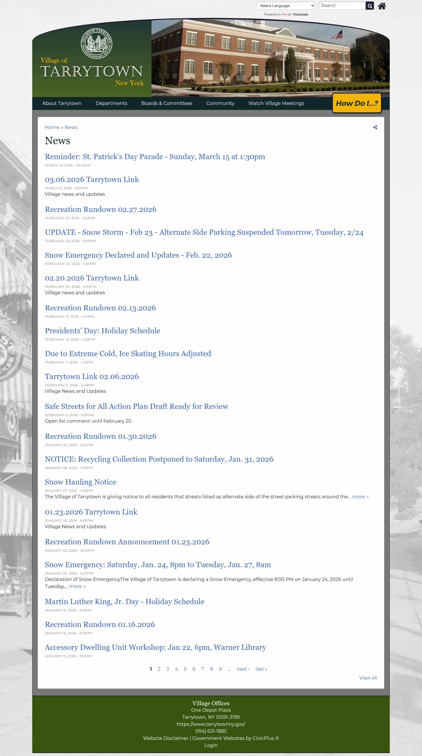 Latest website image capture