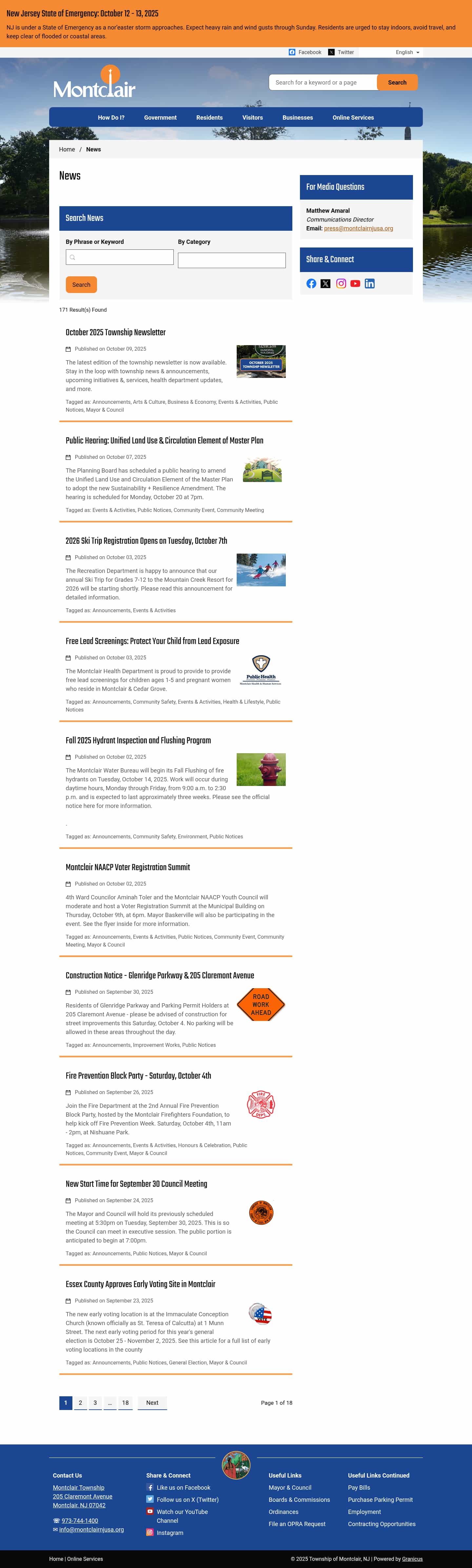 Latest website image capture