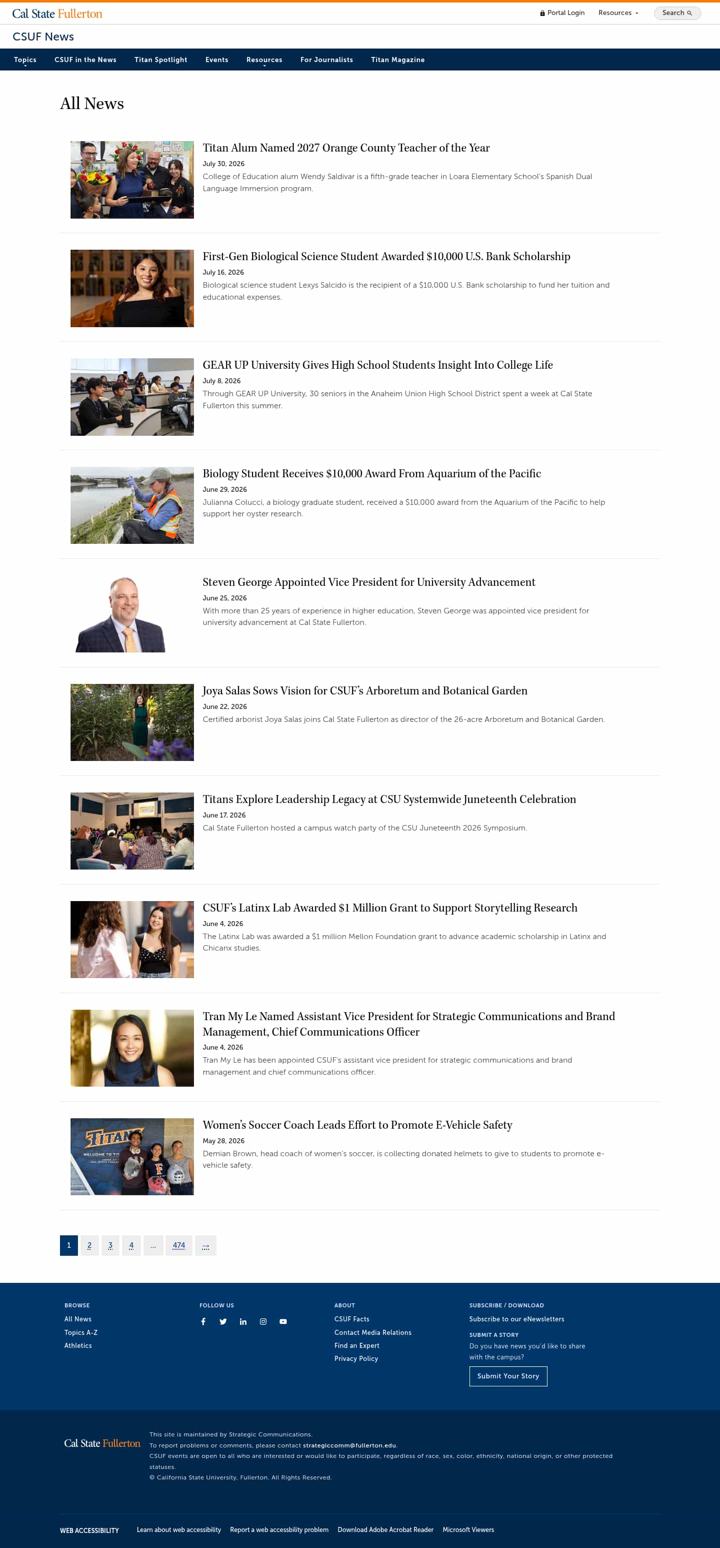 Latest website image capture