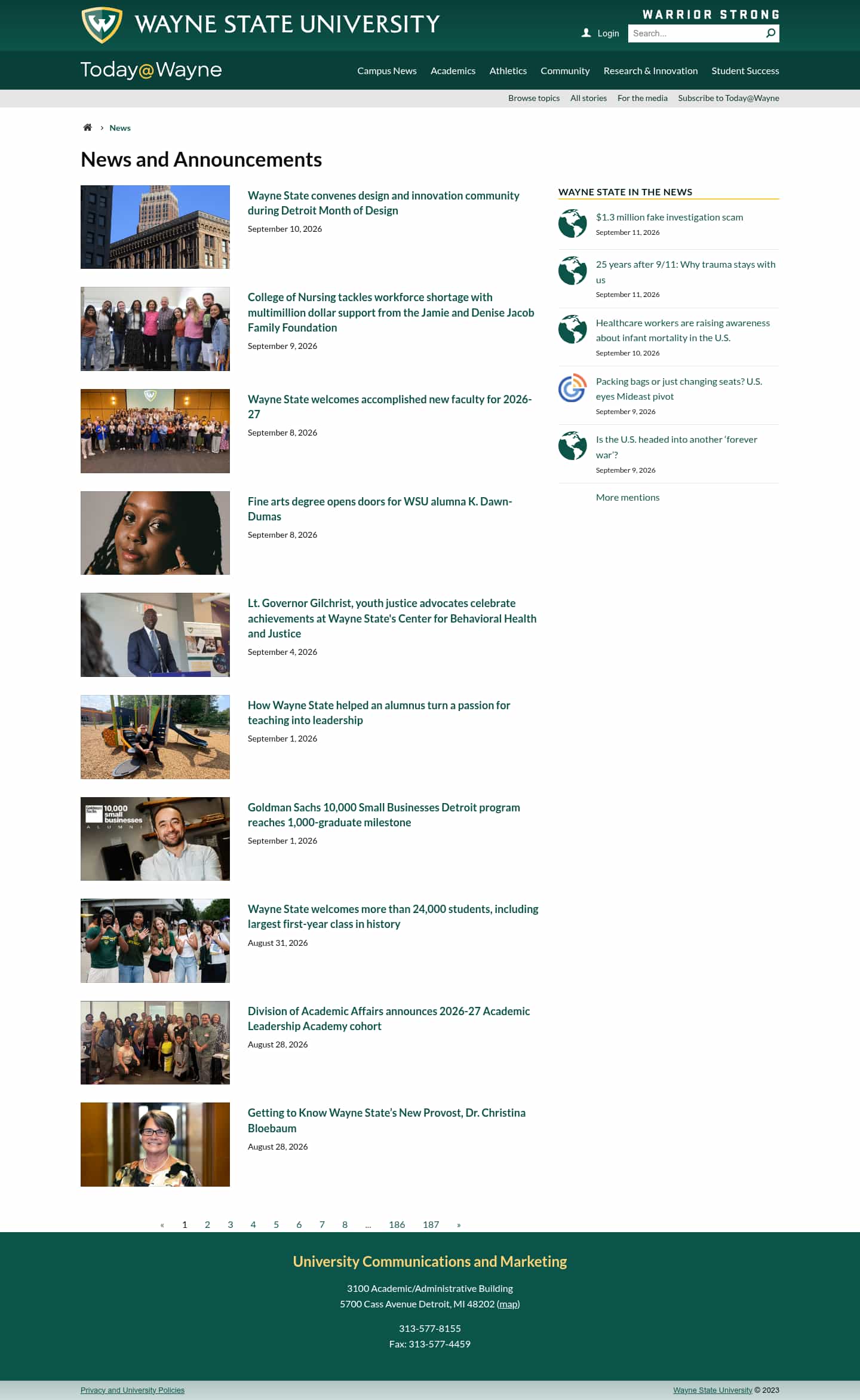 Latest website image capture