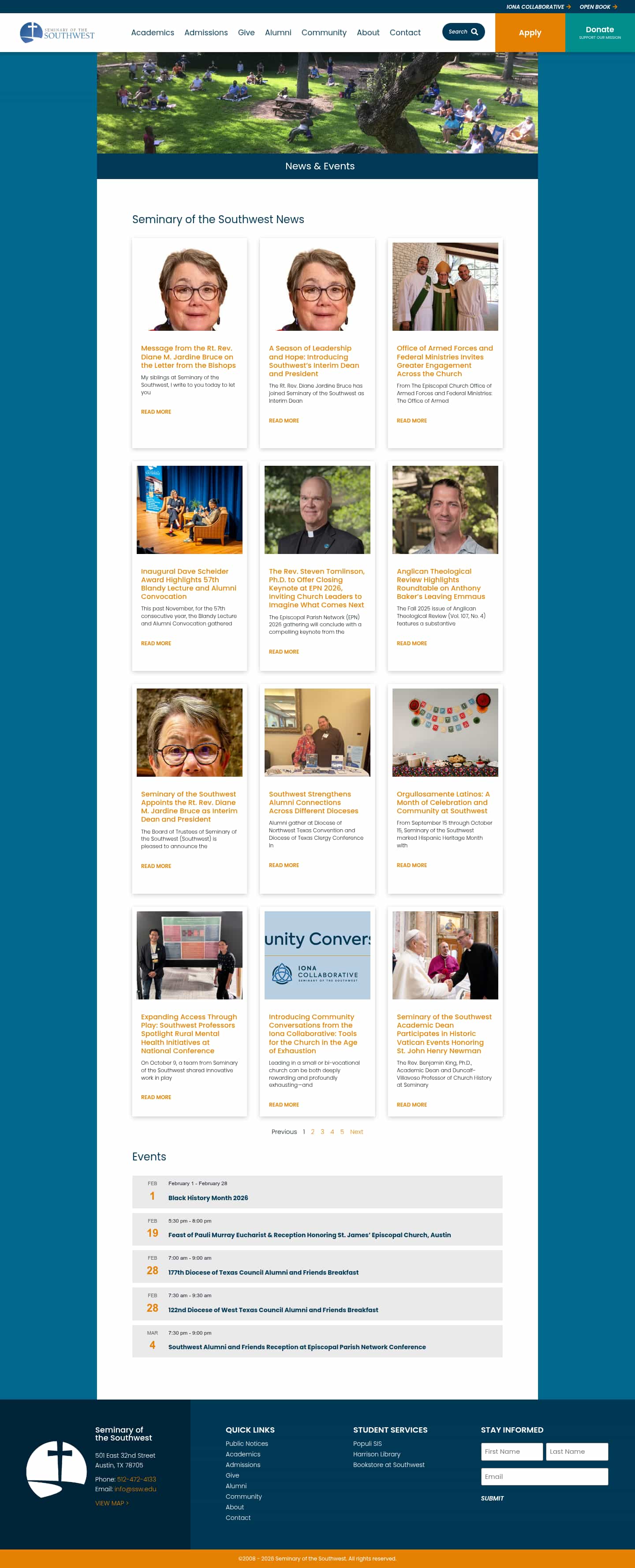 Latest website image capture