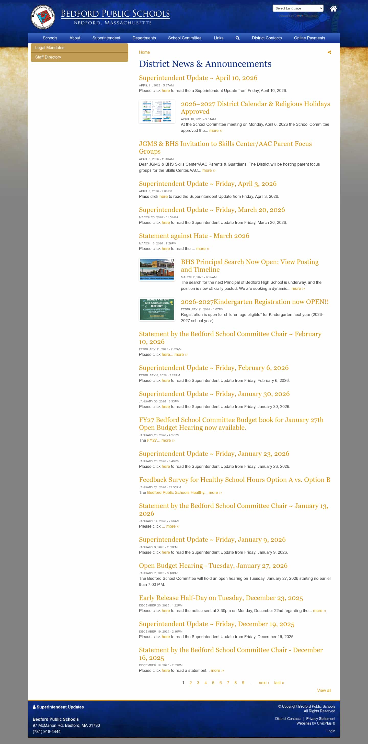 Latest website image capture