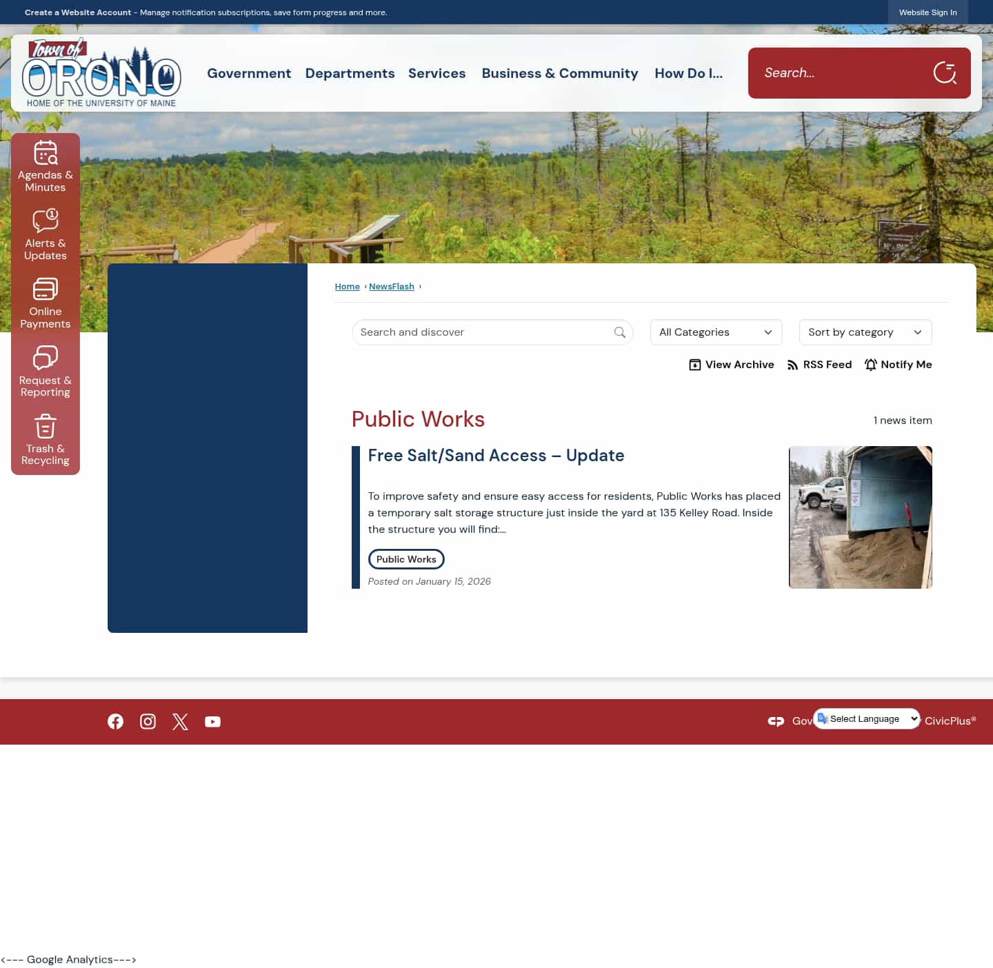 Latest website image capture