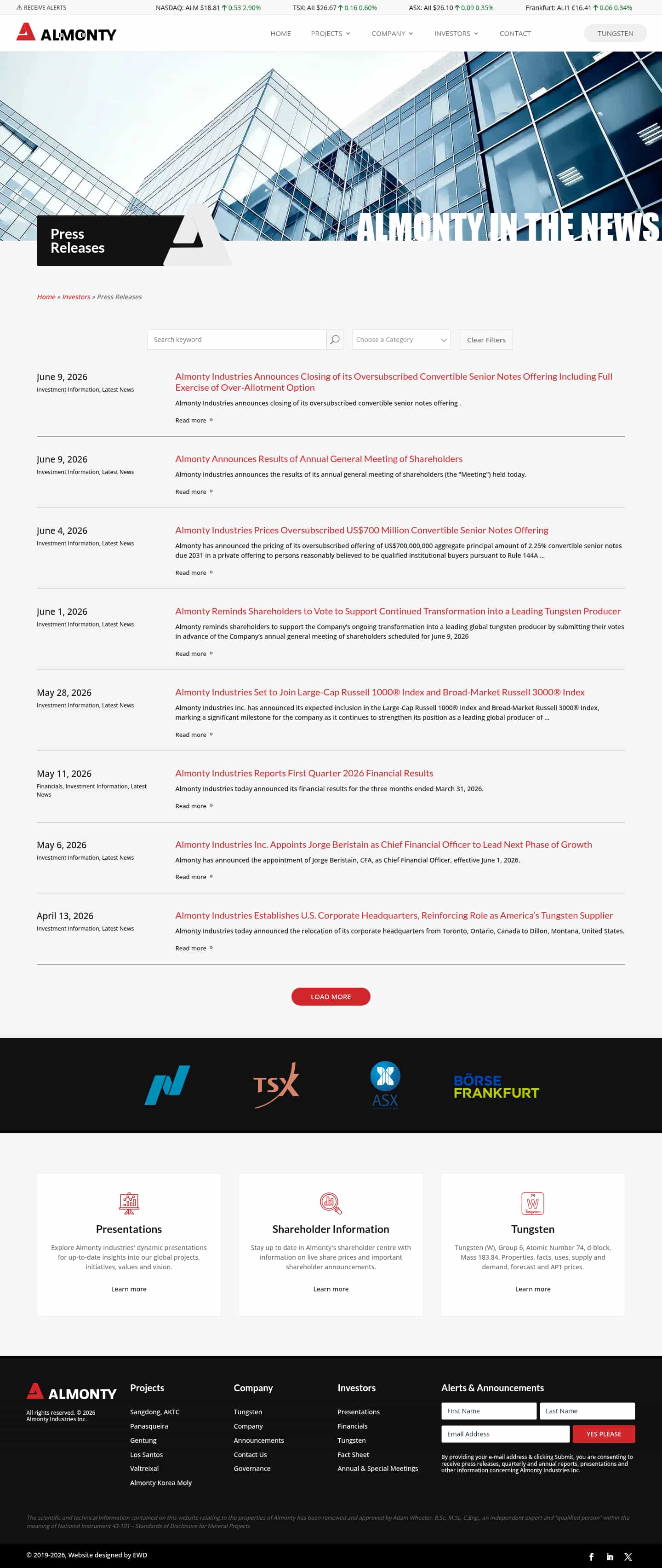 Latest website image capture