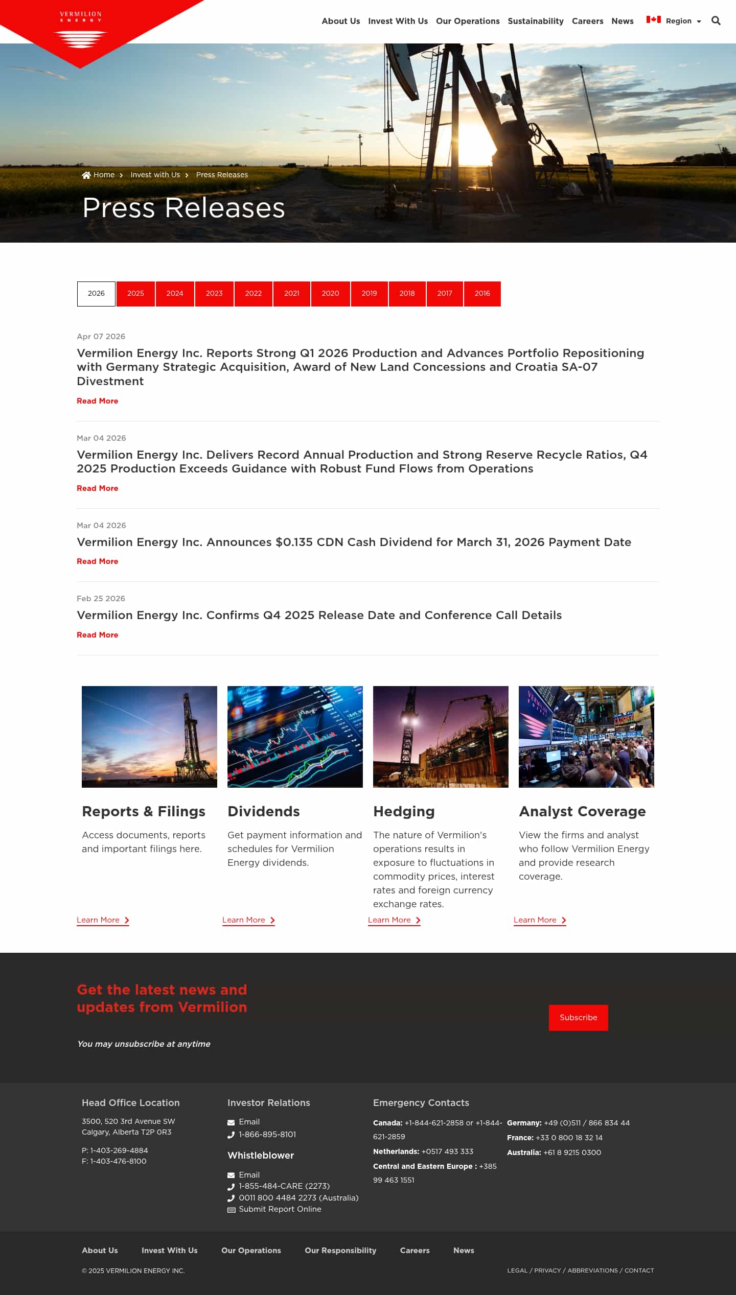 Latest website image capture