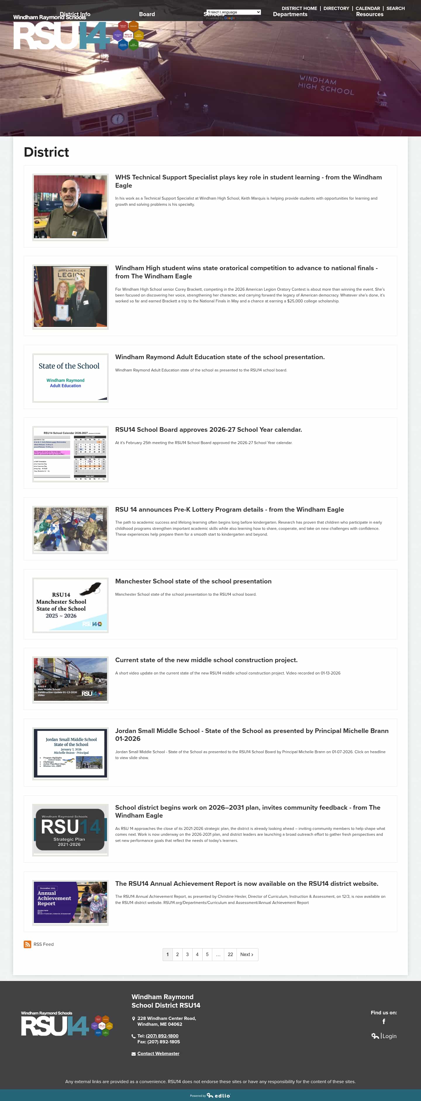 Latest website image capture