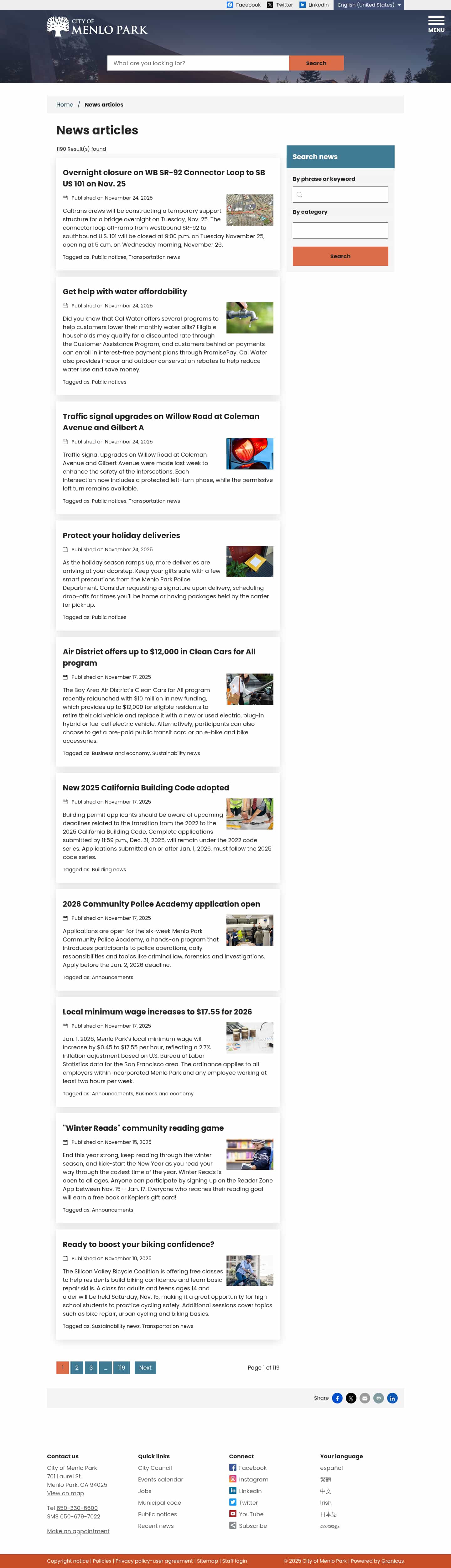 Latest website image capture