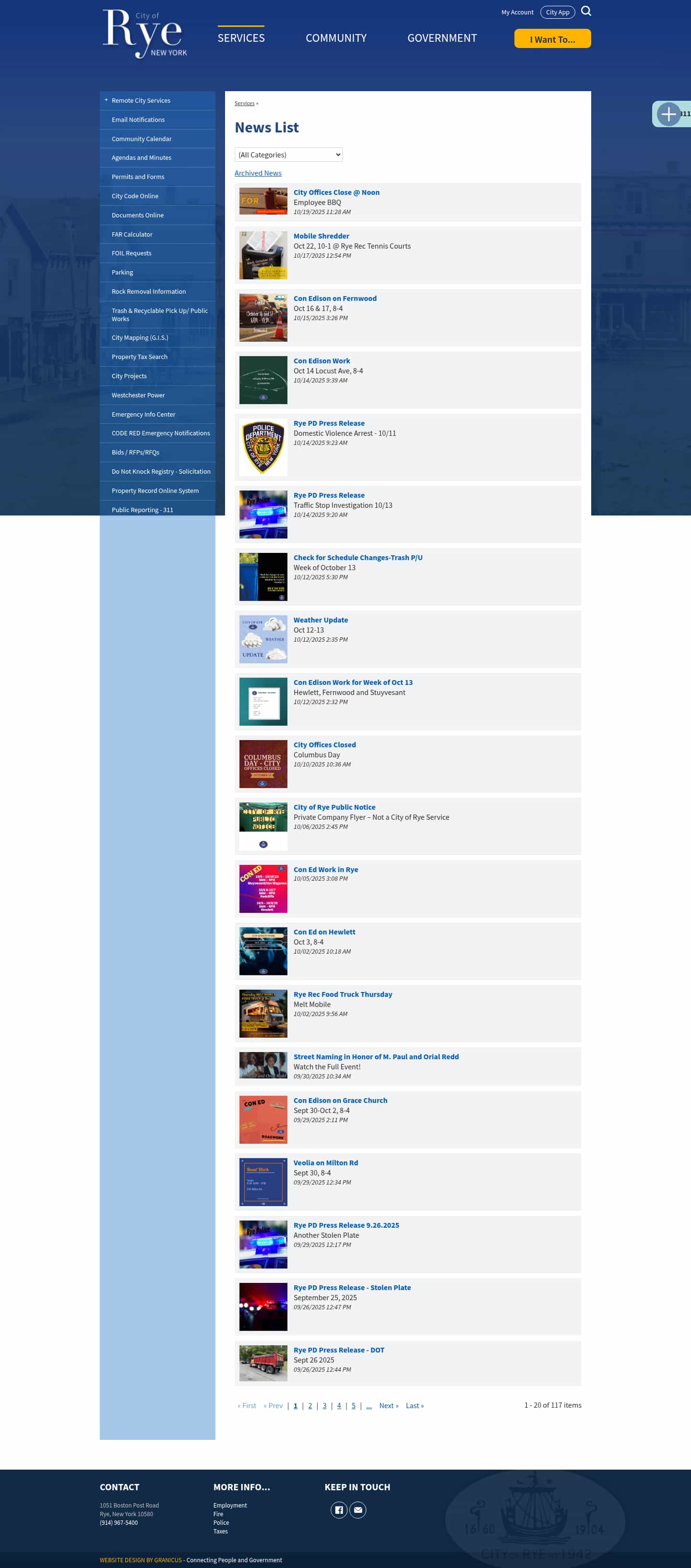 Latest website image capture