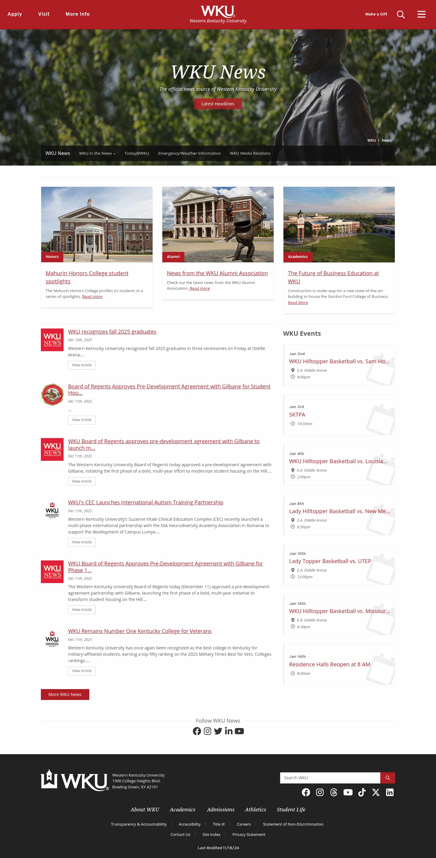 Latest website image capture