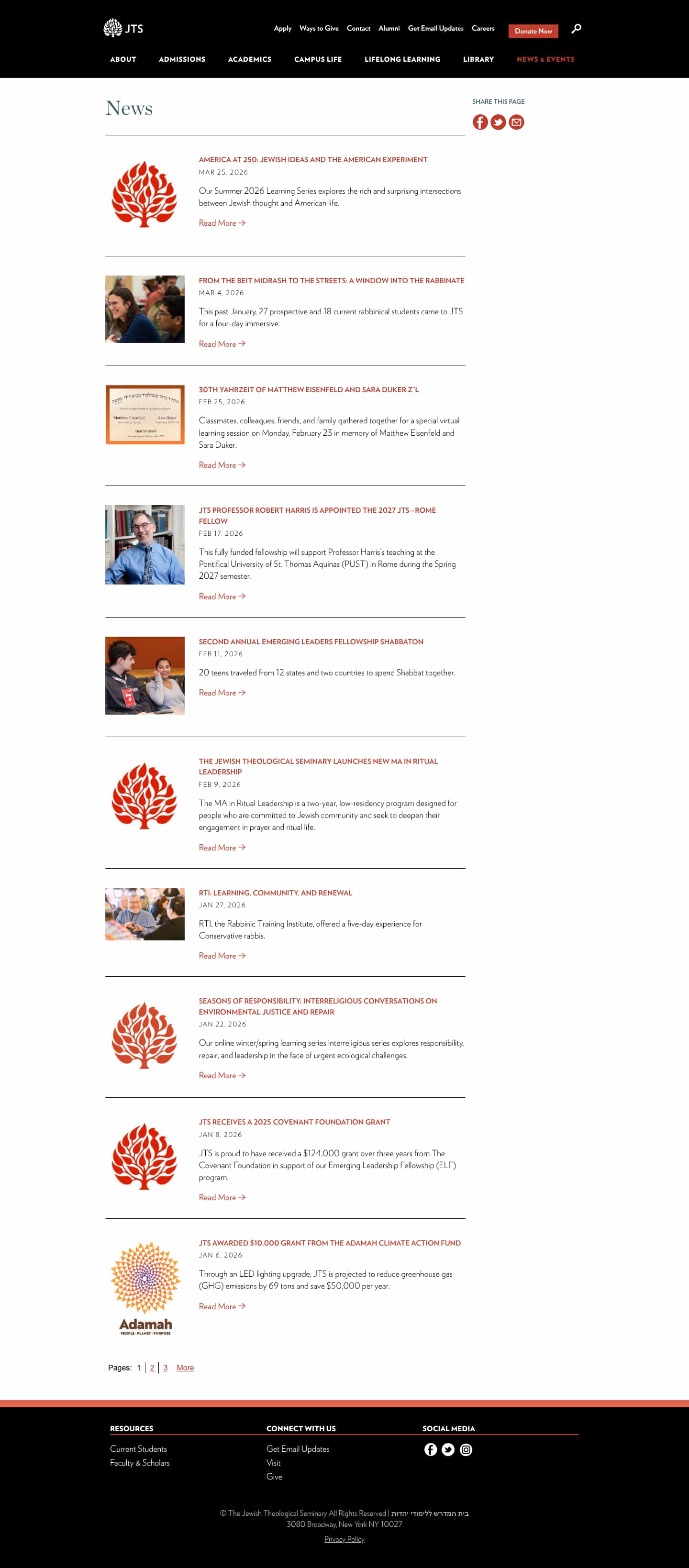 Latest website image capture